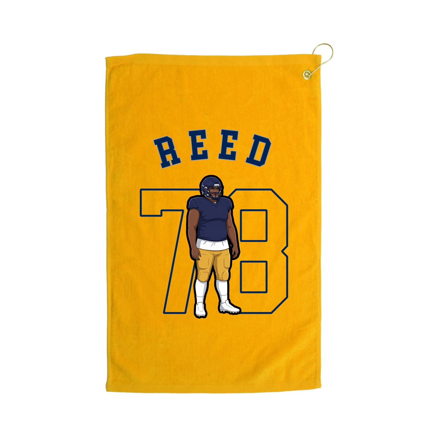 Golf Towel — Shirsey Arch in Gold