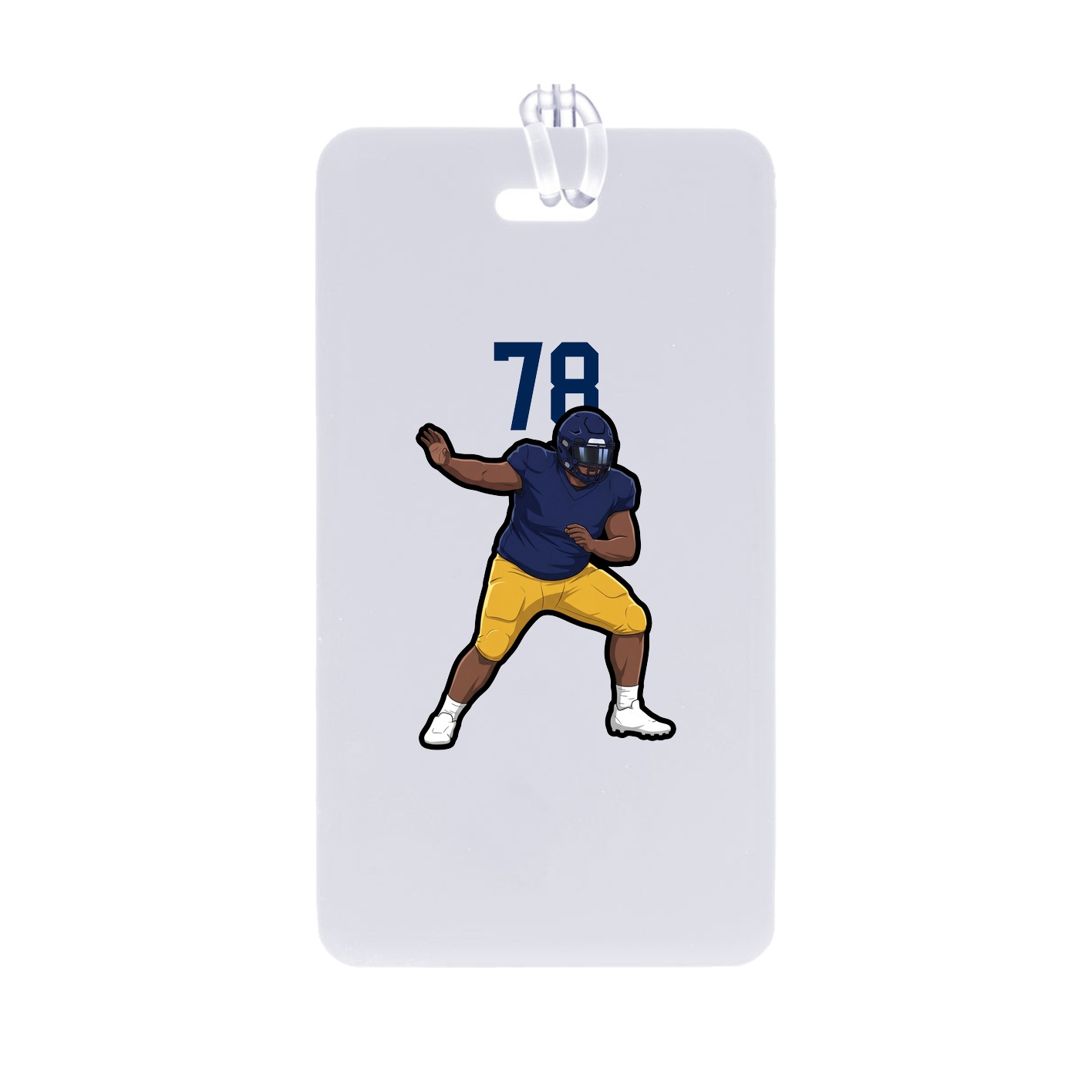 Bag Tag — Number Top in Classic