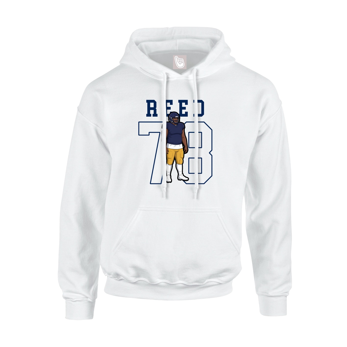 Youth Hoodie — Shirsey in White