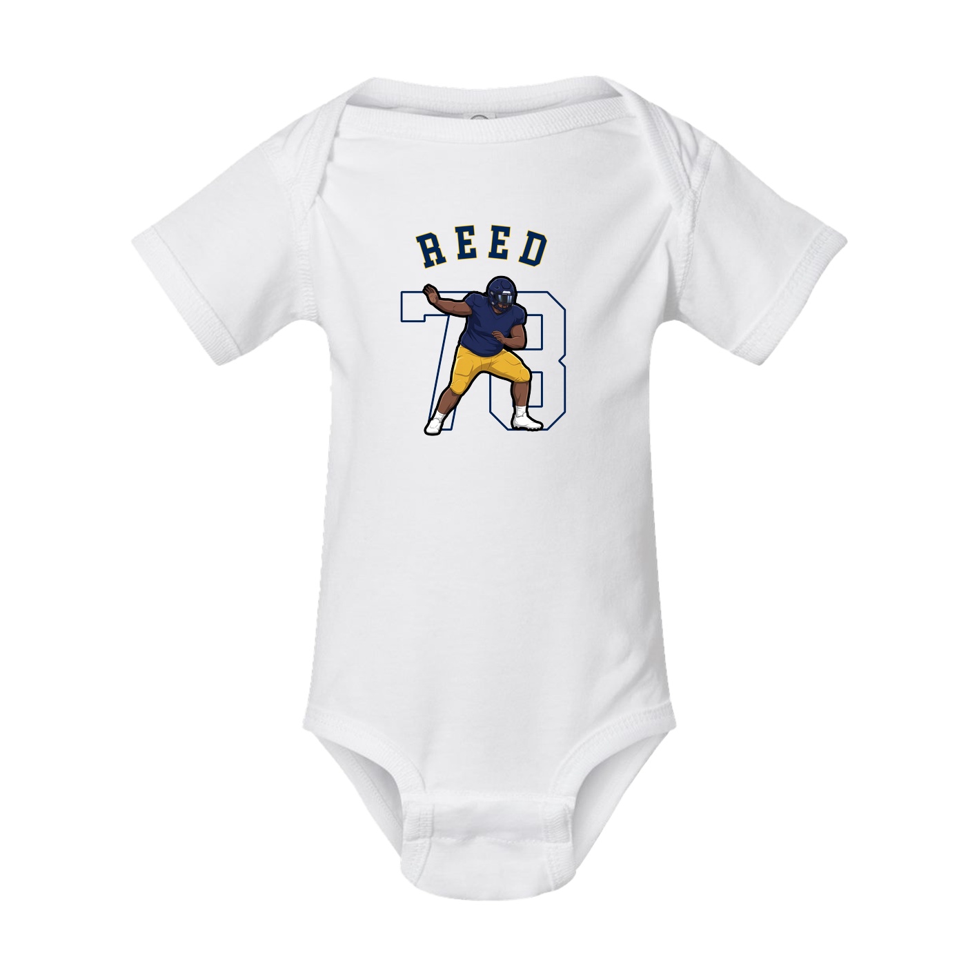 Baby Onesie — Shirsey Arch in White