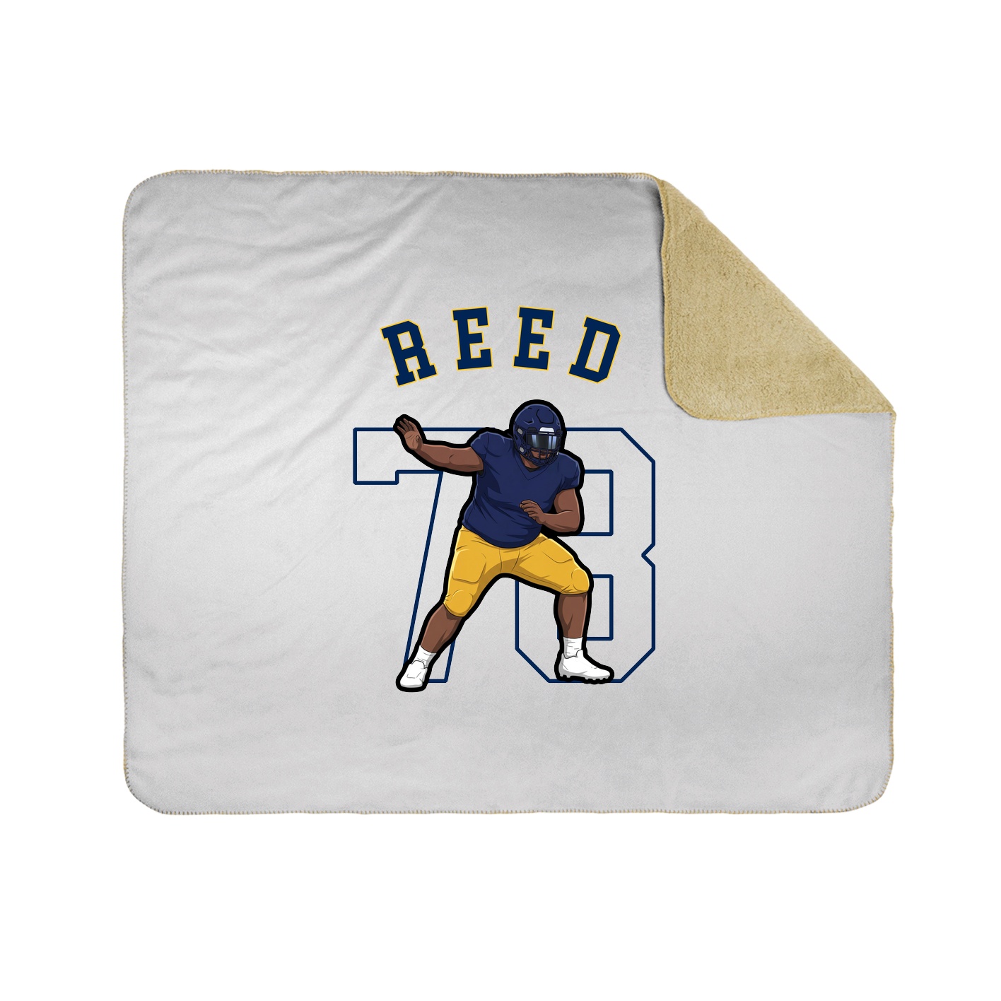Throw Blanket — Shirsey Arch in White