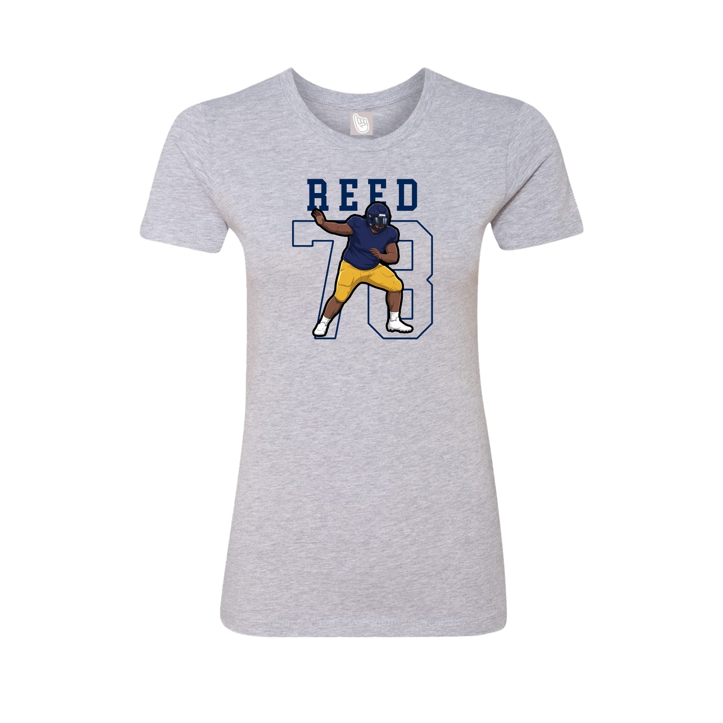 Fitted Women's Tee — Shirsey in Grey