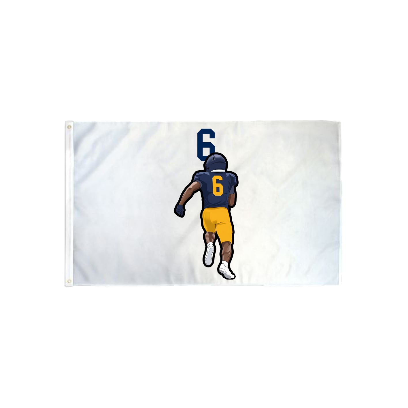 3x5 Flag — Number Top in Classic