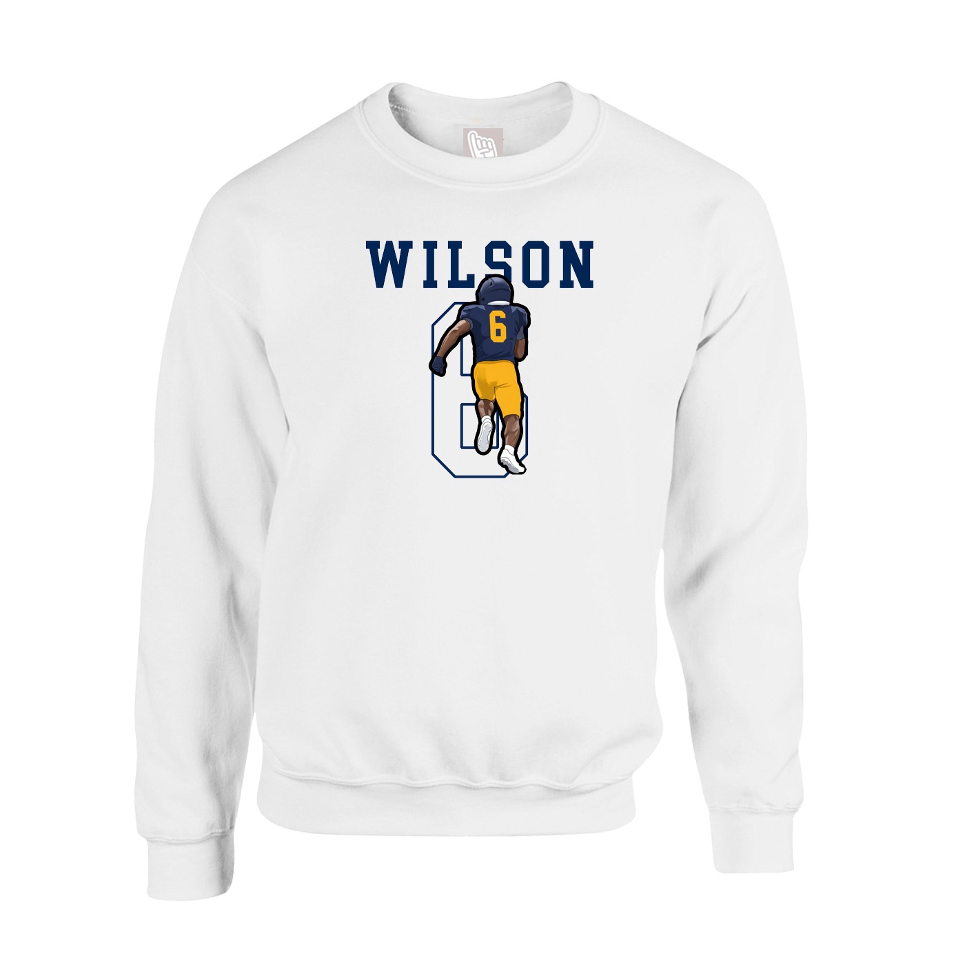 Fleece Crew — Shirsey in White