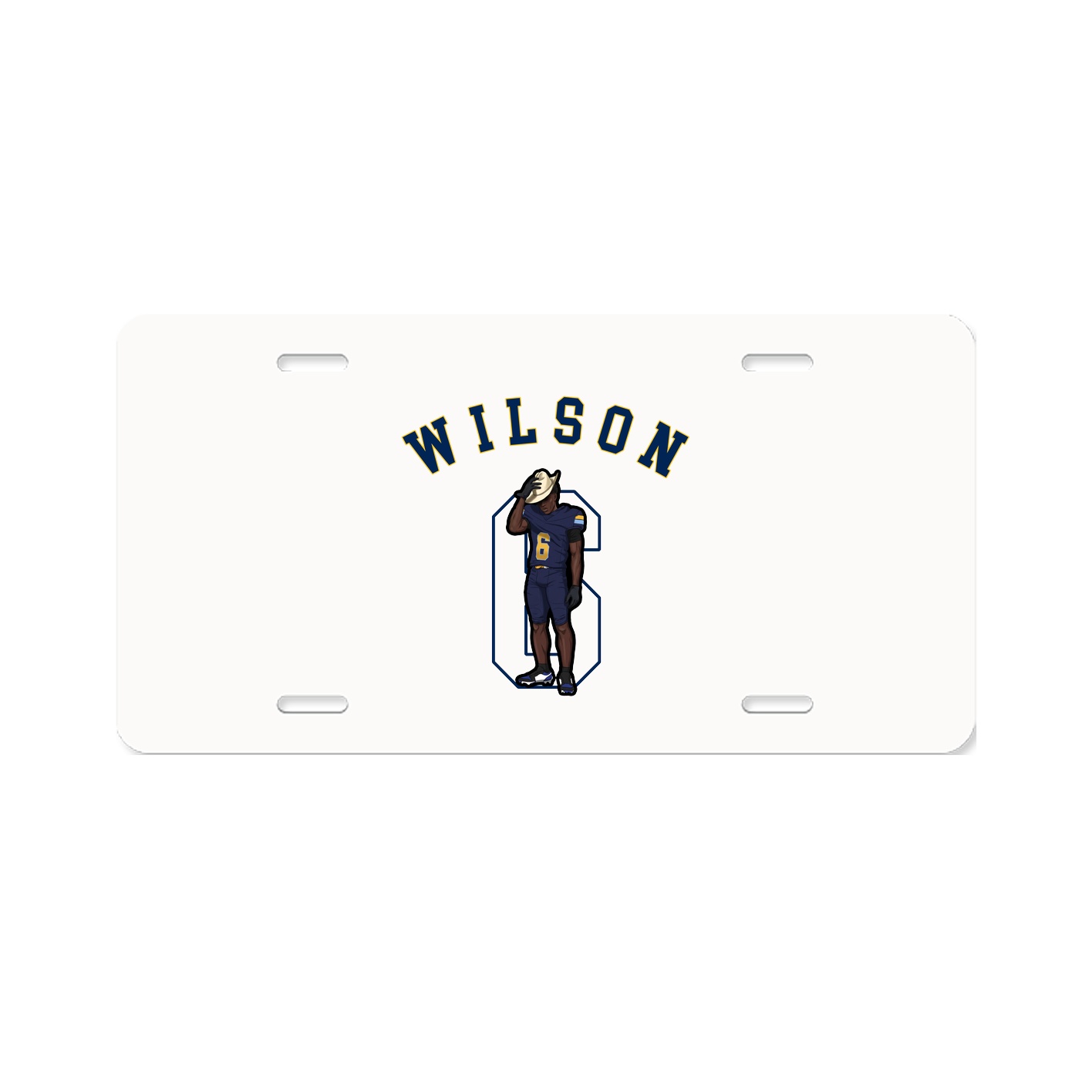 License Plate — Shirsey Arch in Classic