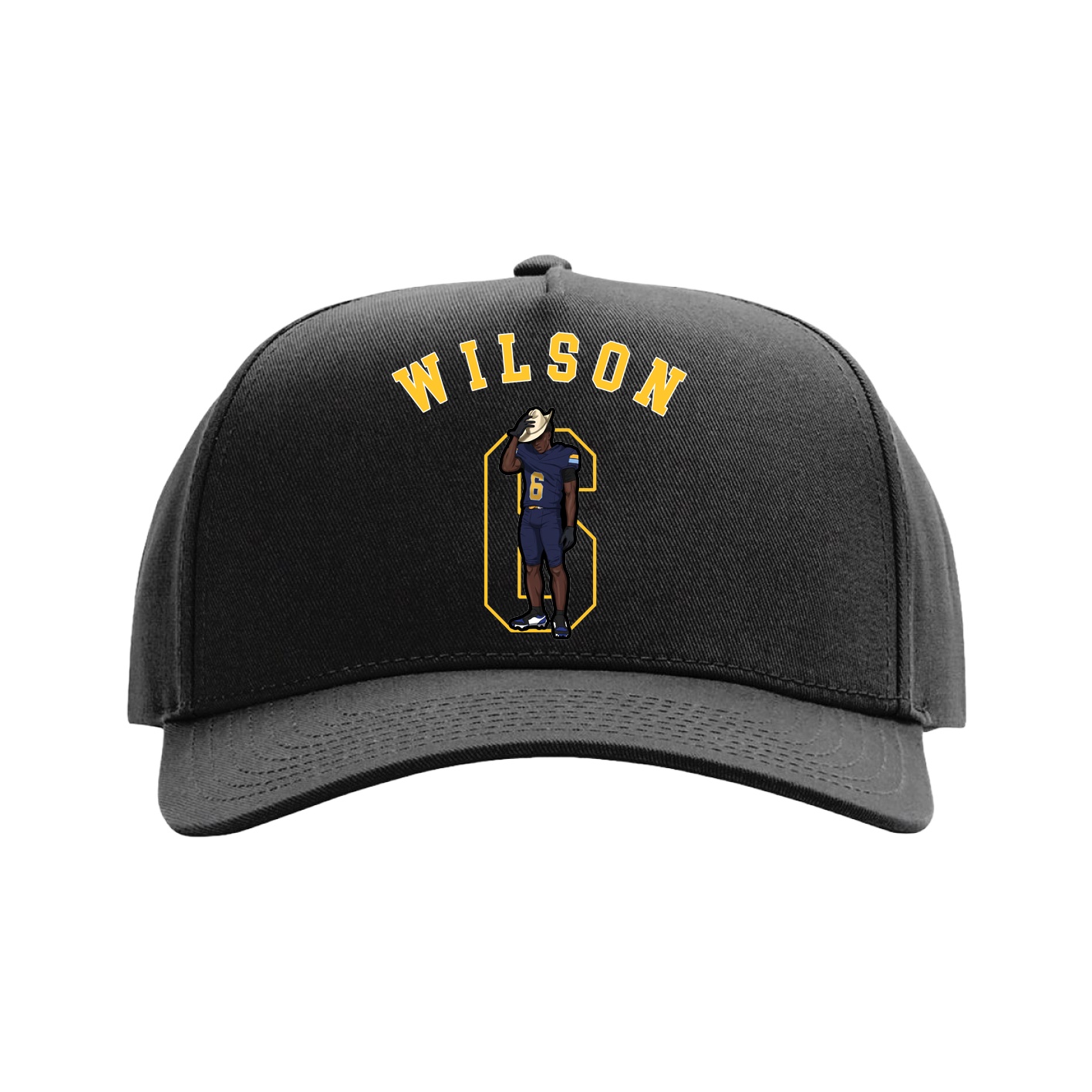 Full Fabric Five-Panel Champ Cap