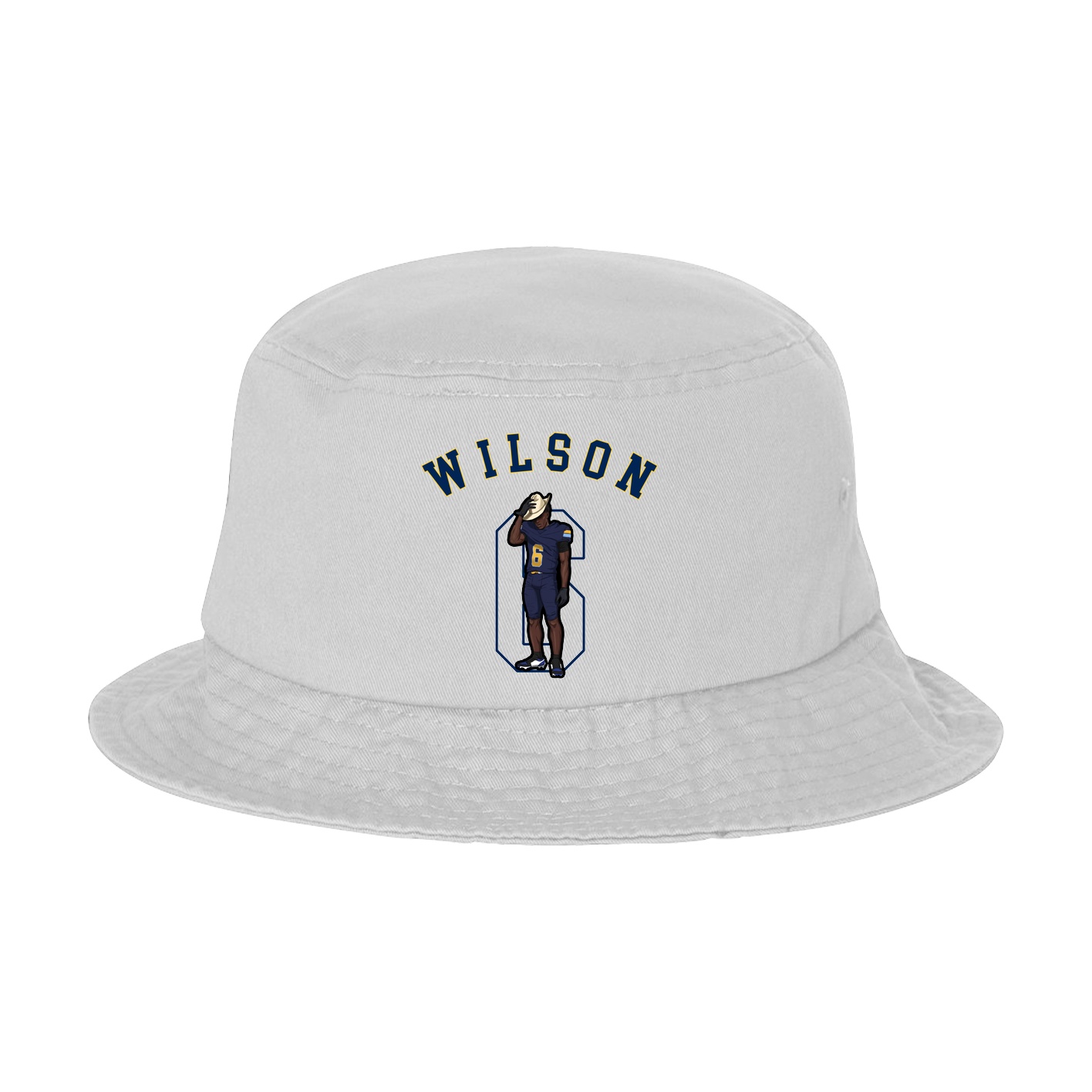 Bucket Cap — Shirsey Arch in White
