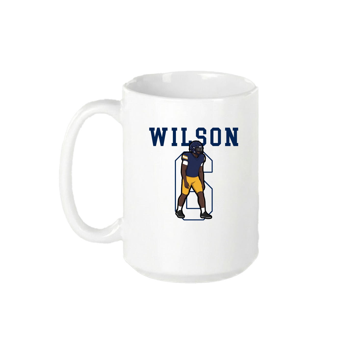 15oz Coffee Mug — Shirsey in White
