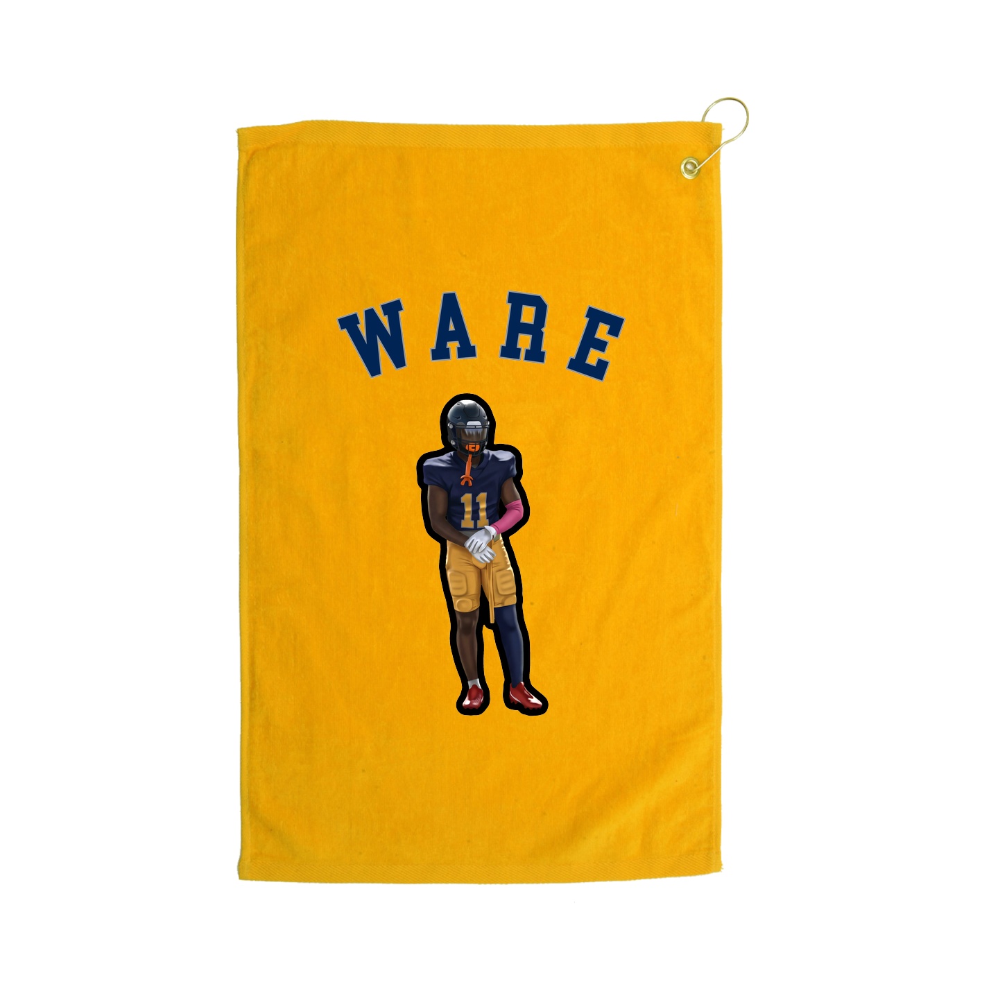 Golf Towel — Shirsey Arch in Gold