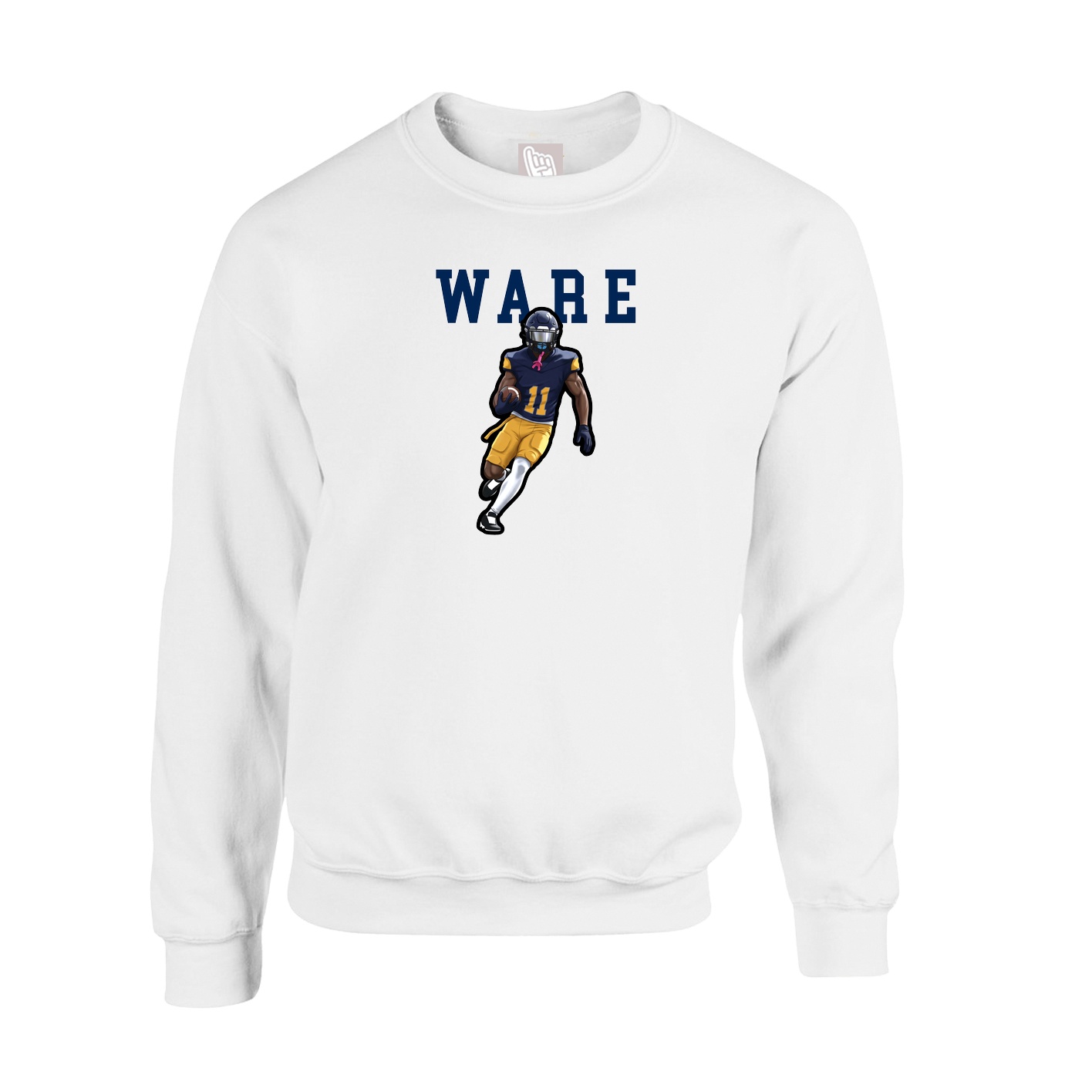 Fleece Crew — Shirsey in White