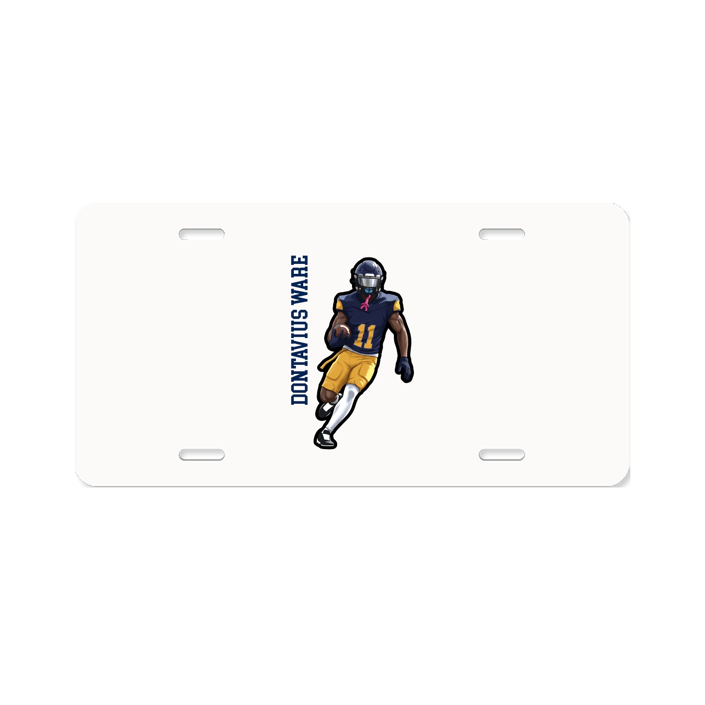 Aluminum License Plate