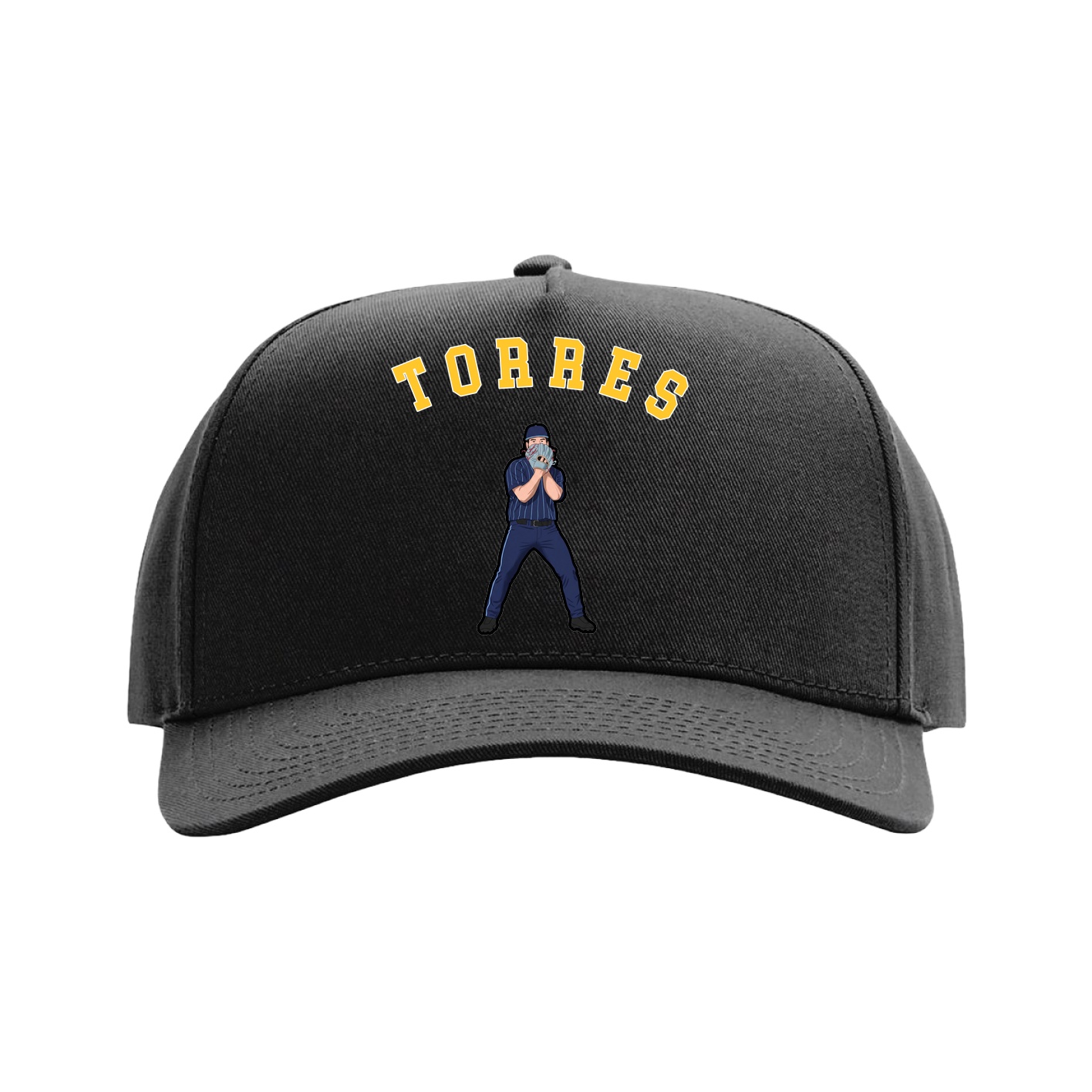 Full Fabric Five-Panel Champ Cap
