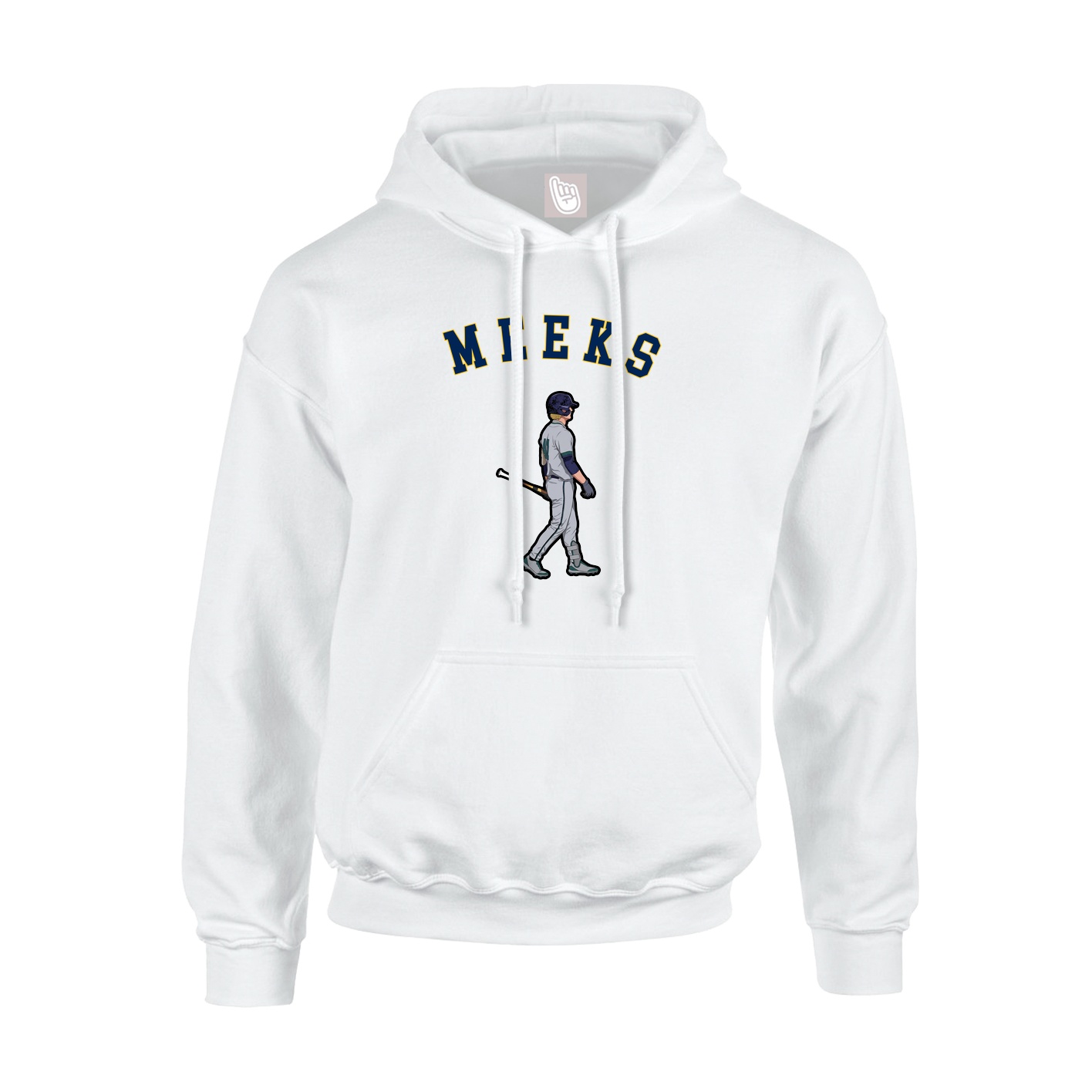 Hoodie — Shirsey Arch in White