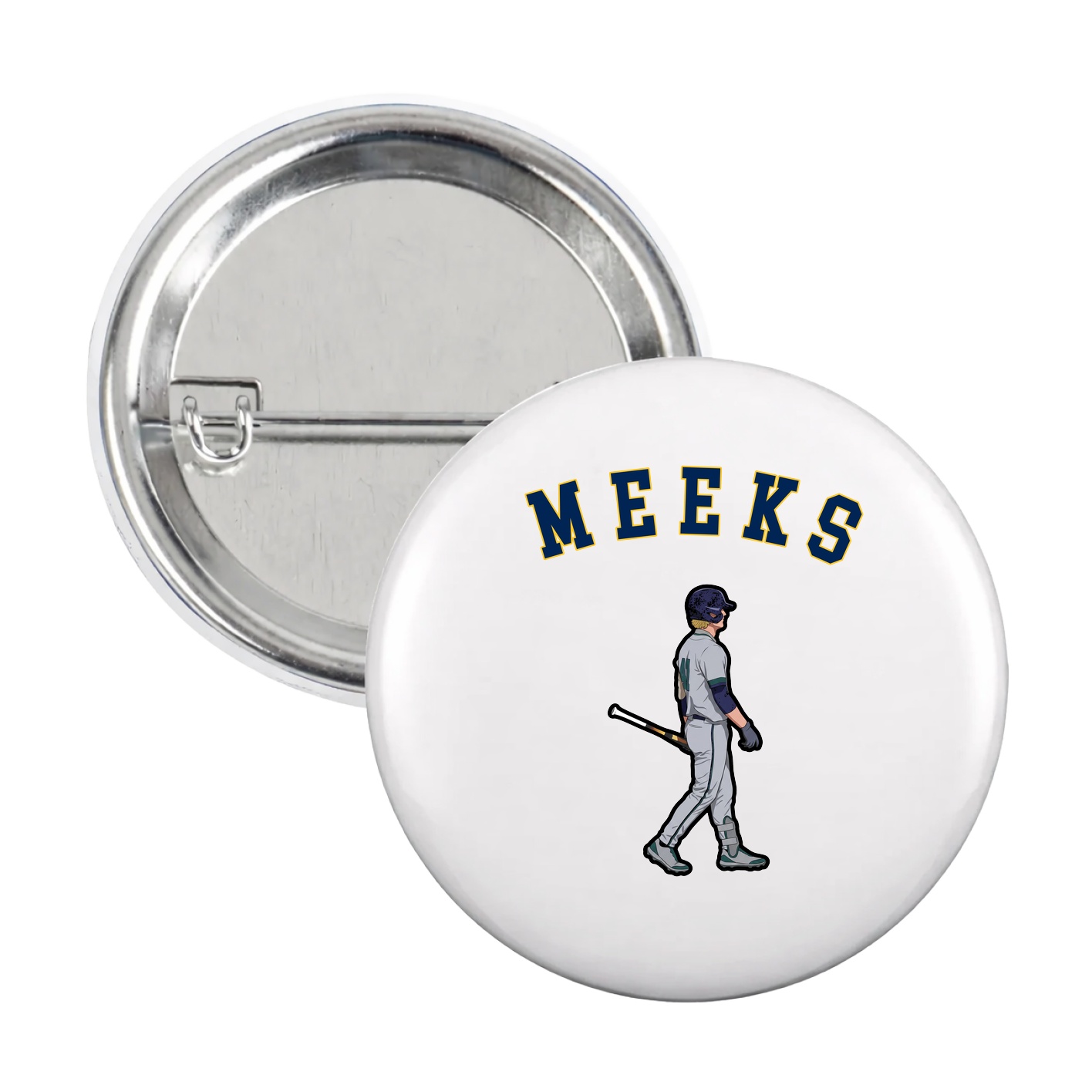 Game Day Button — Shirsey Arch in White
