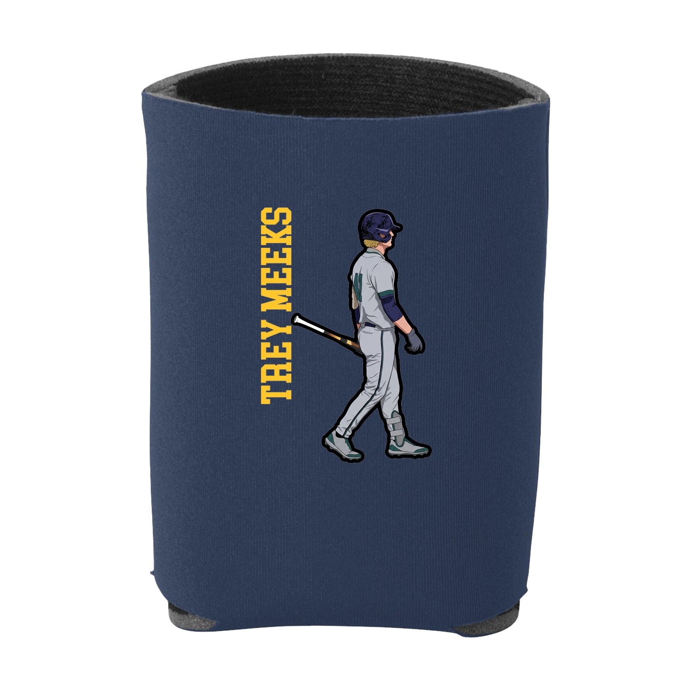 Can Holder — Name Vertical in Navy