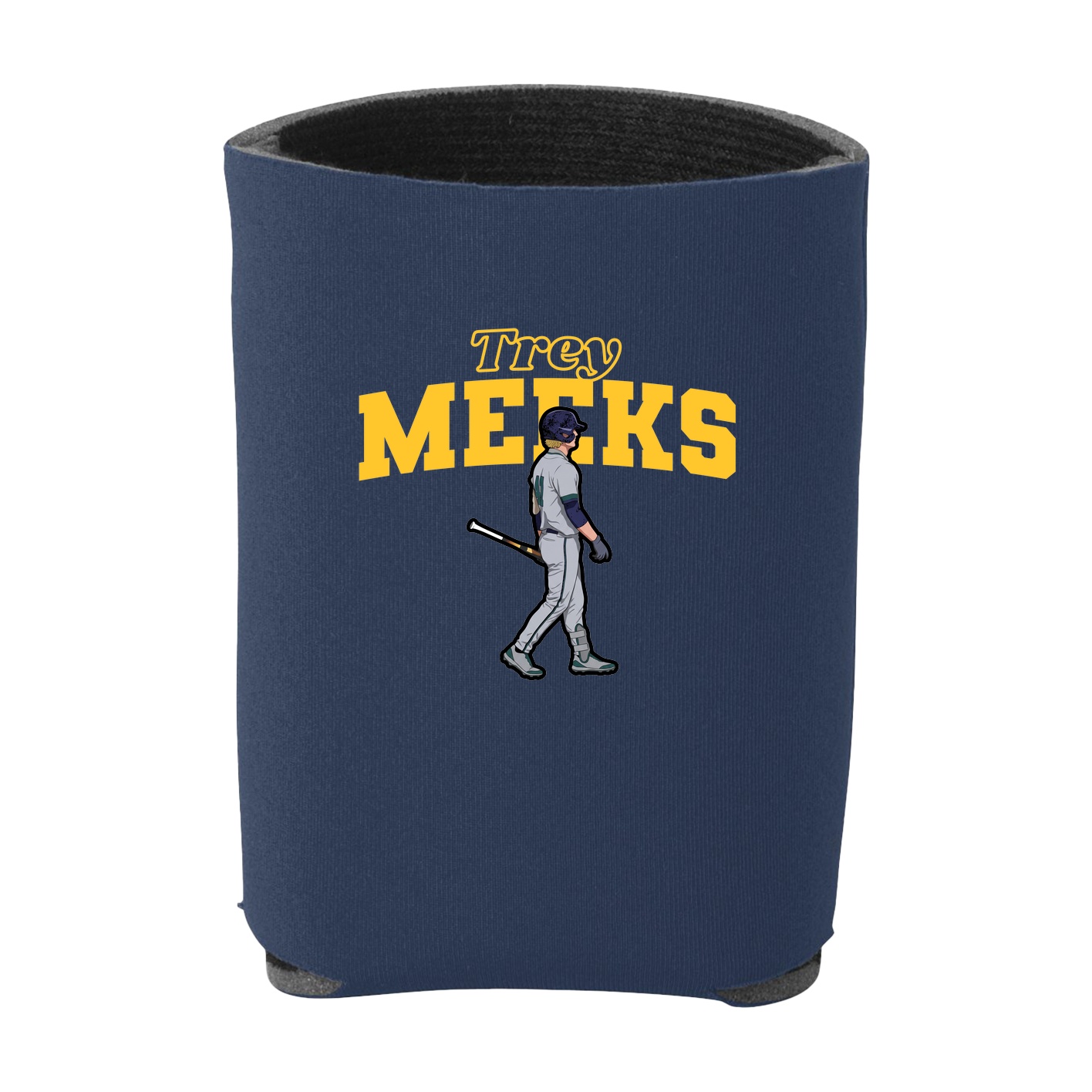 Can Holder — Name Arch in Navy