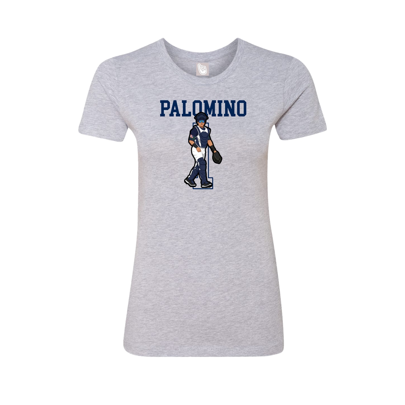Fitted Women's Tee — Shirsey in Grey