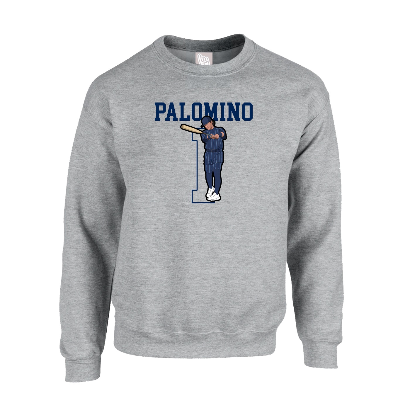 Fleece Crew — Shirsey in Grey