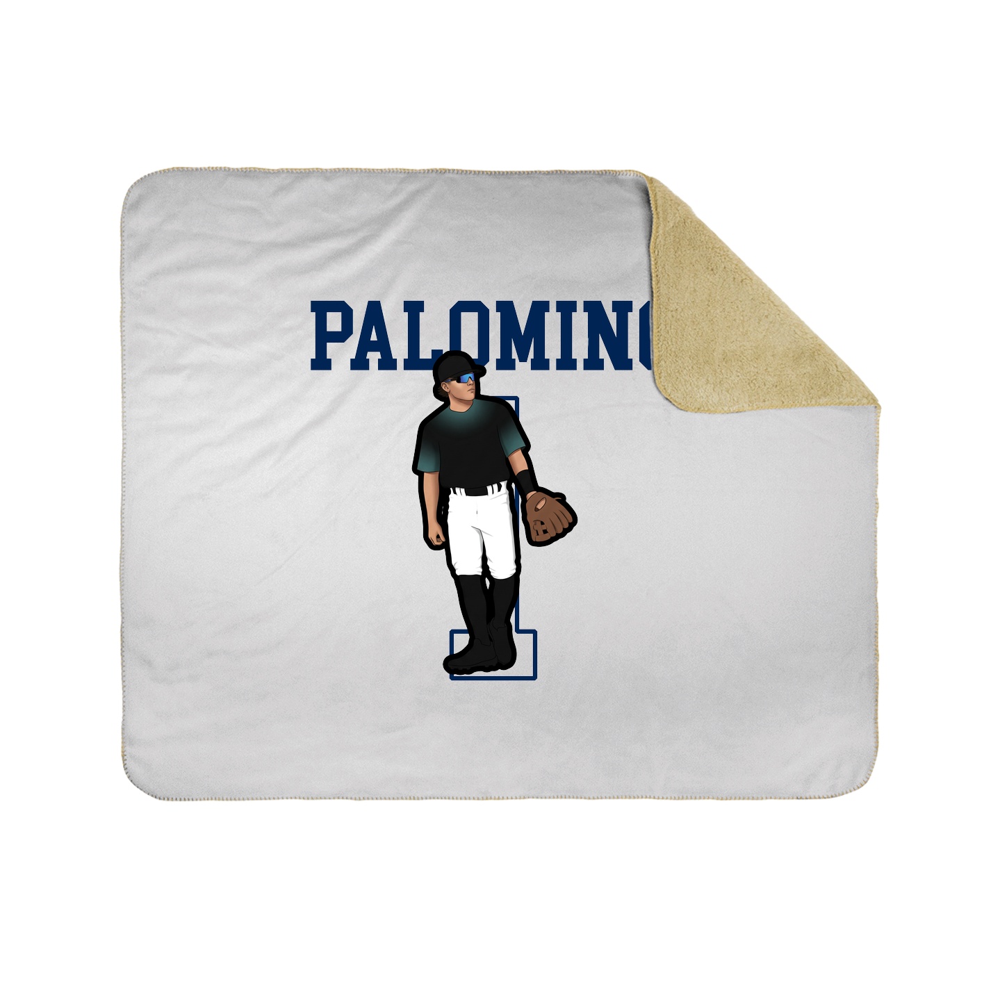 50x60 Sherpa Lined Throw Blanket