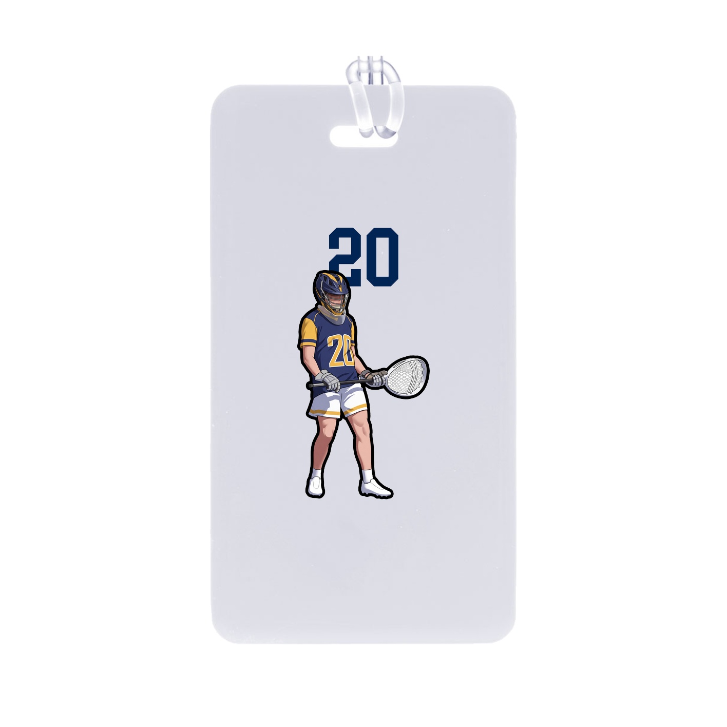 Bag Tag — Number Top in Classic