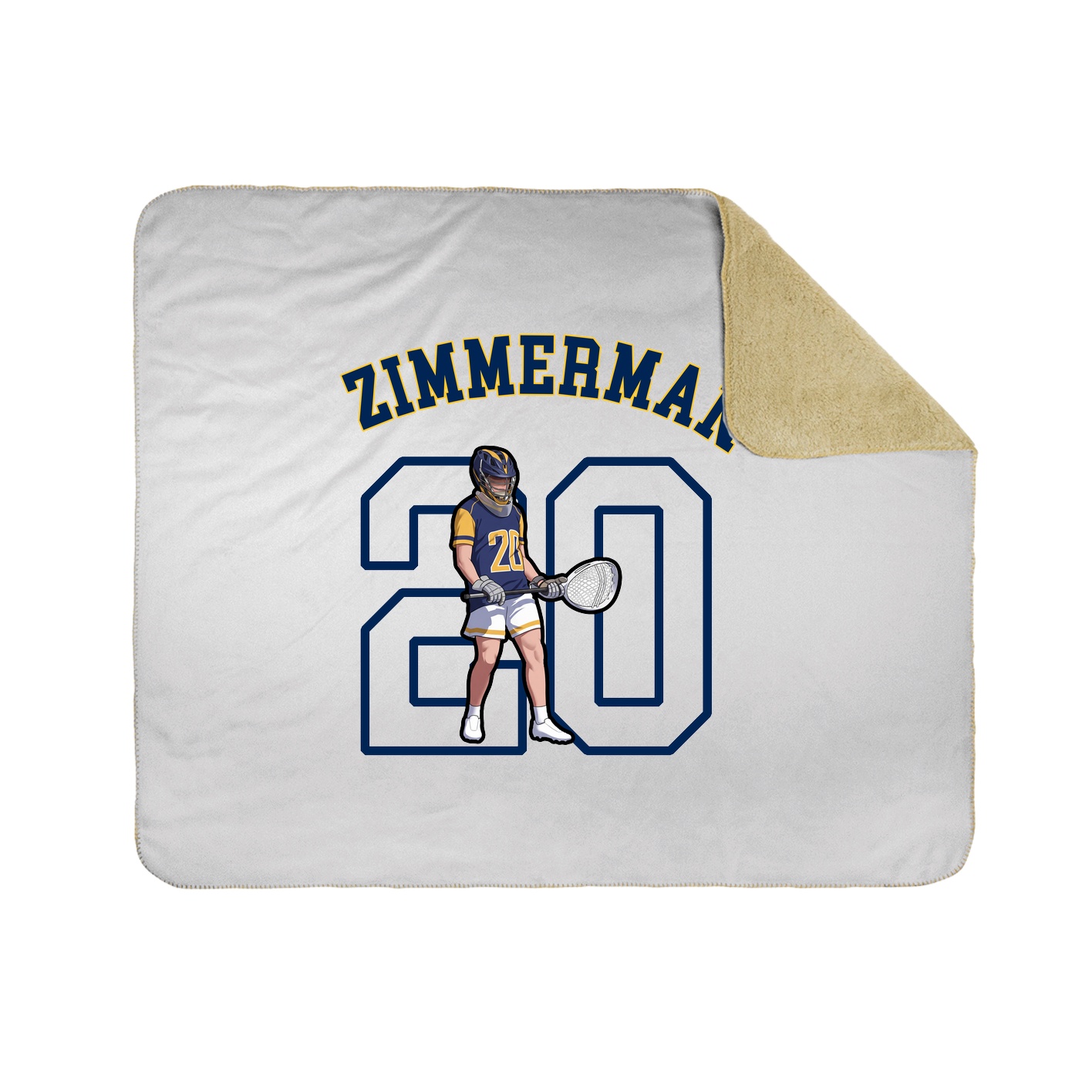 Throw Blanket — Shirsey Arch in White