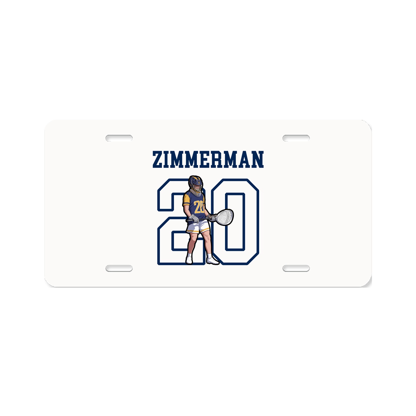 License Plate — Shirsey in Classic