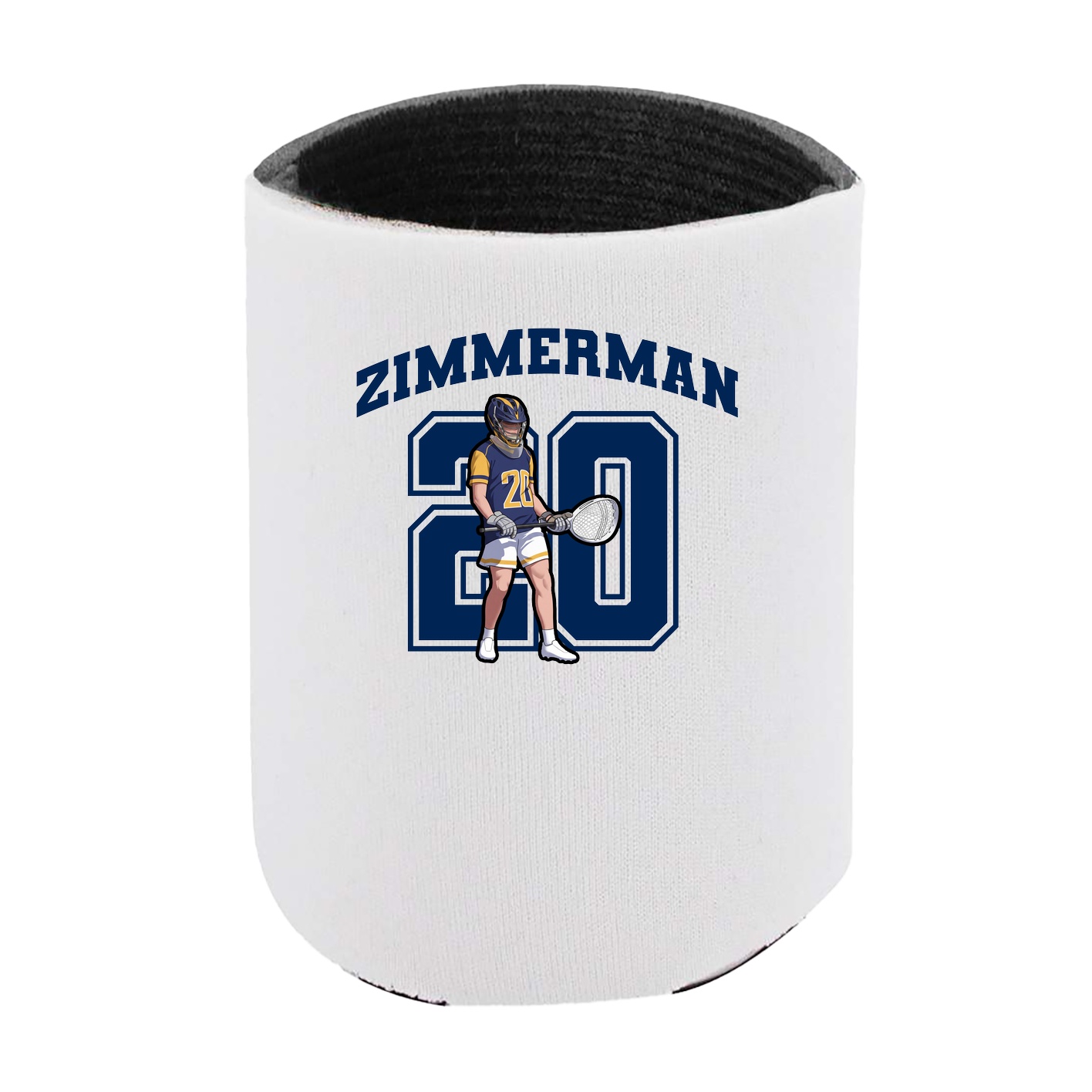 Can Holder — Number in White