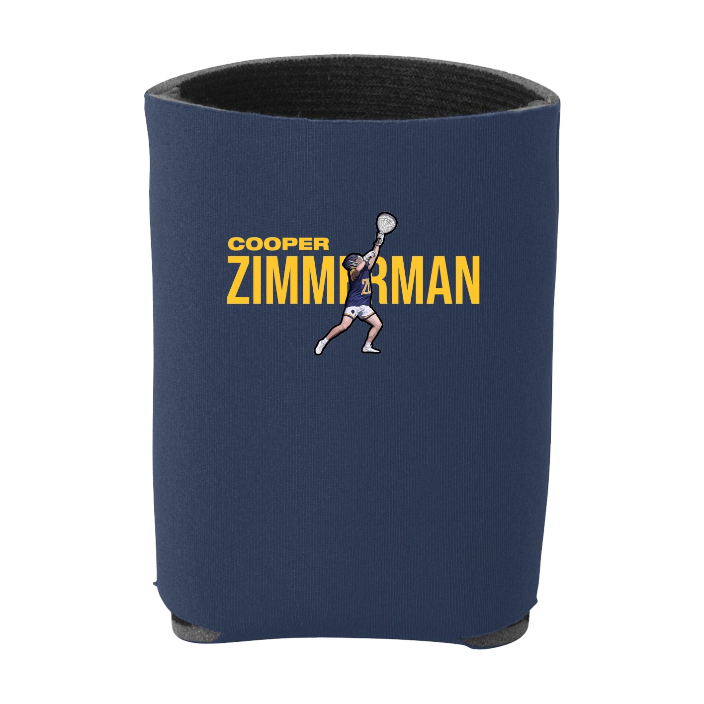 Can Holder — Player Name in Navy