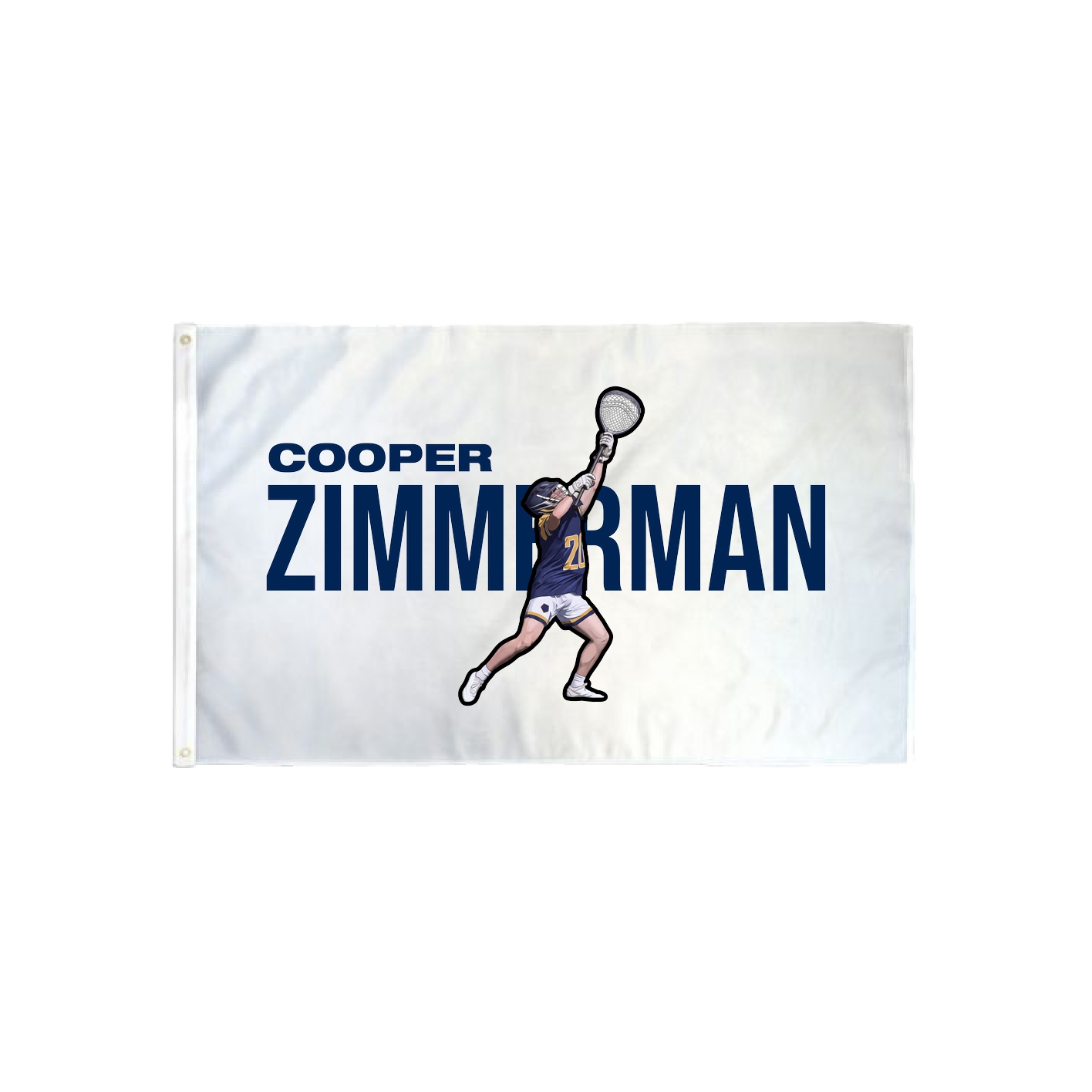 3x5 Flag — Player Name in Classic
