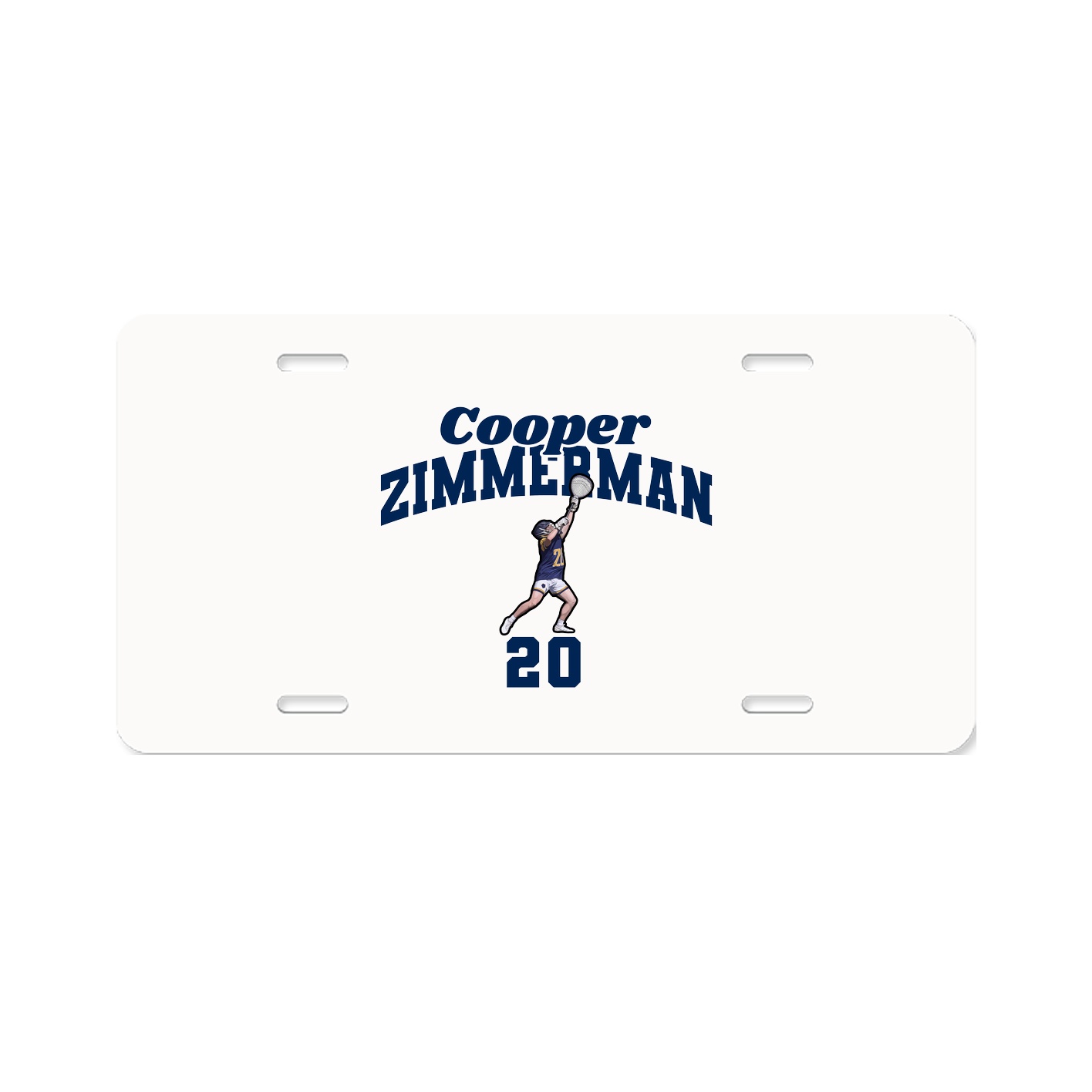 License Plate — Signature Arch in Classic