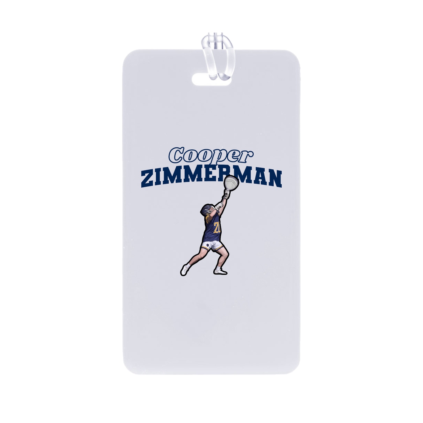Bag Tag — Name Arch in Classic