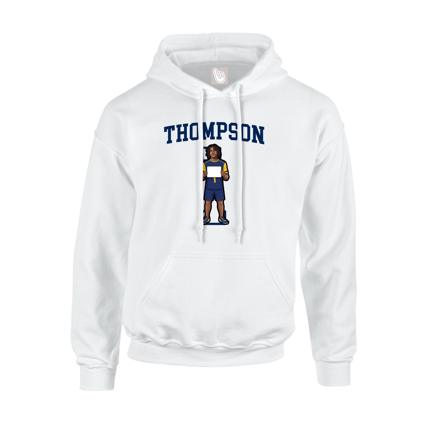 Hoodie — Shirsey in White