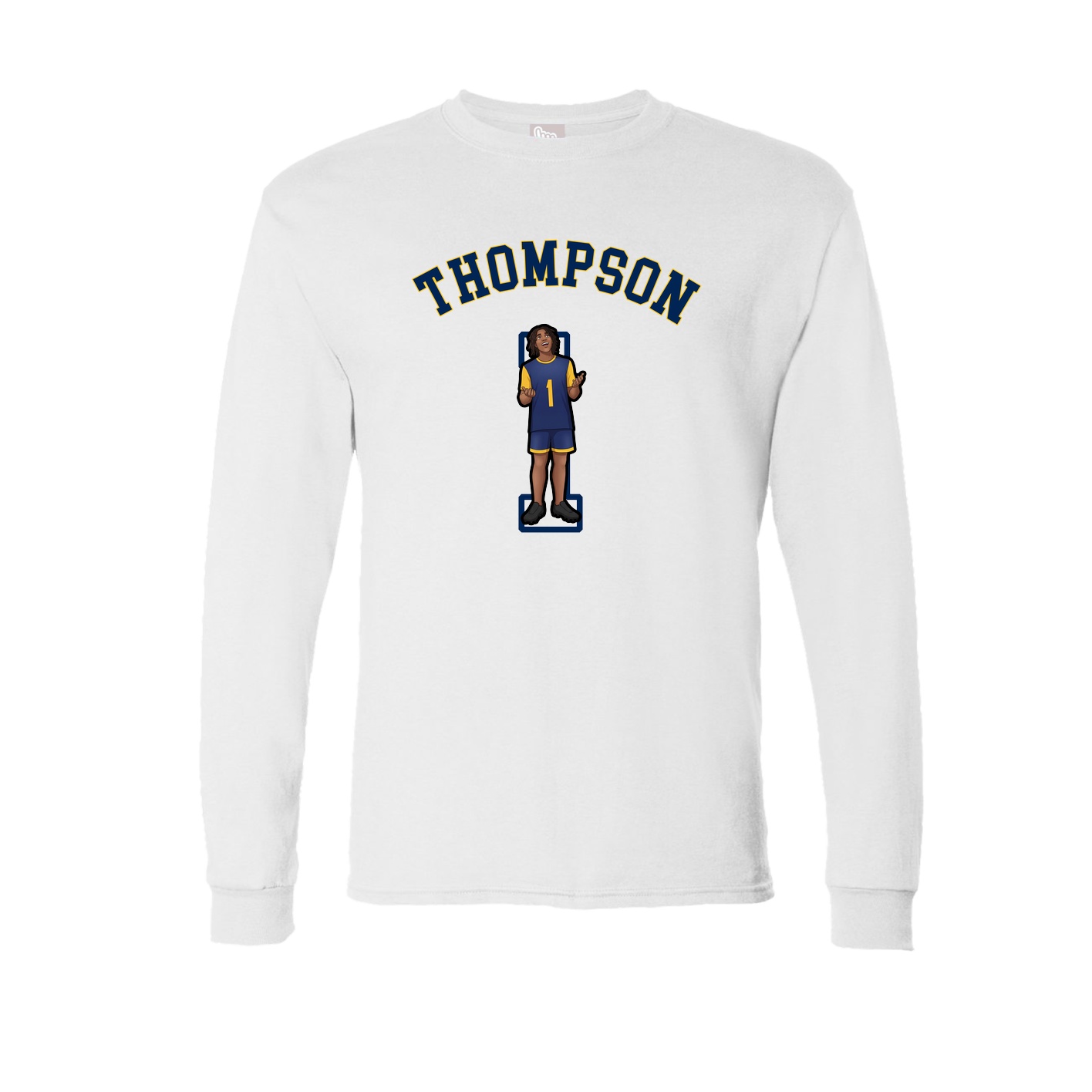 Long Sleeve Tee — Shirsey Arch in White