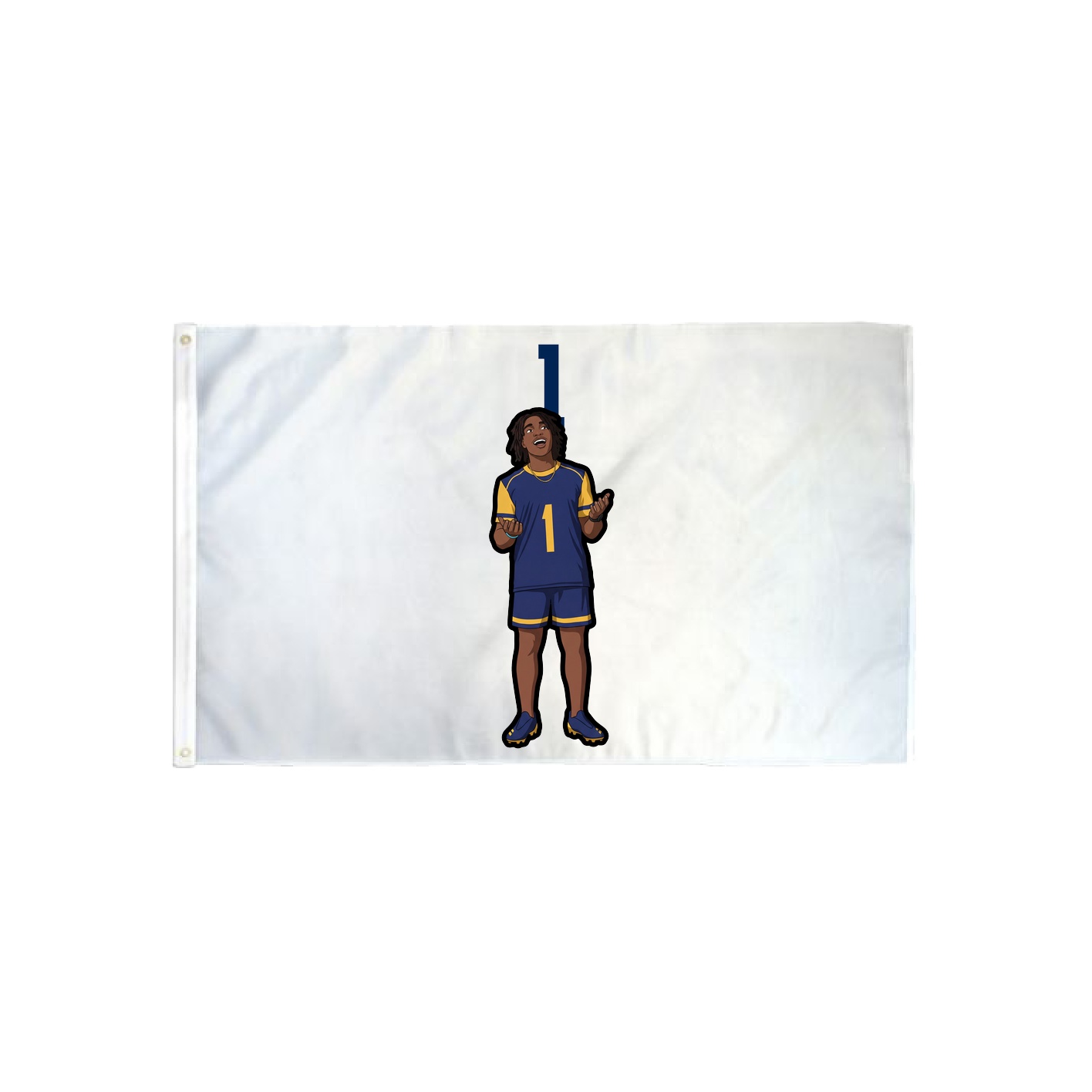 3x5 Flag — Number Top in Classic