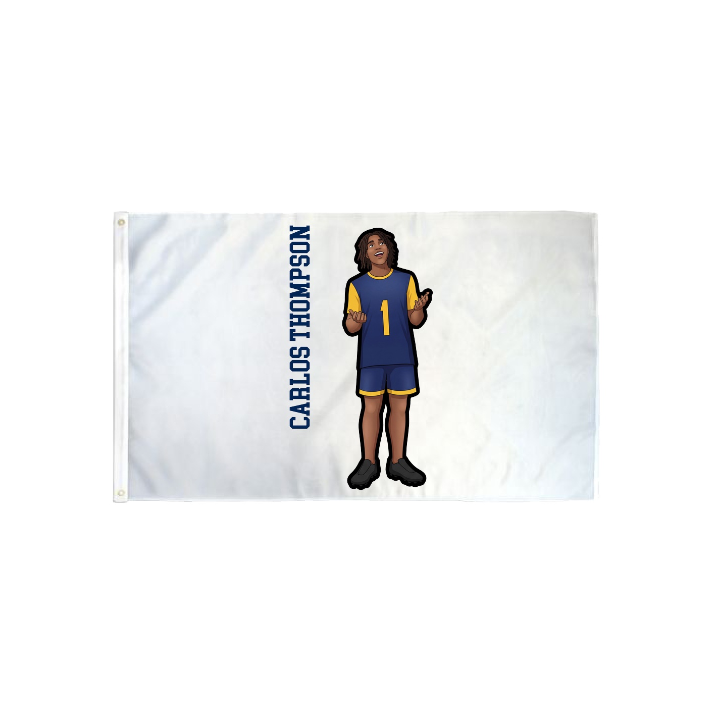 3x5 Flag — Name Vertical in Classic