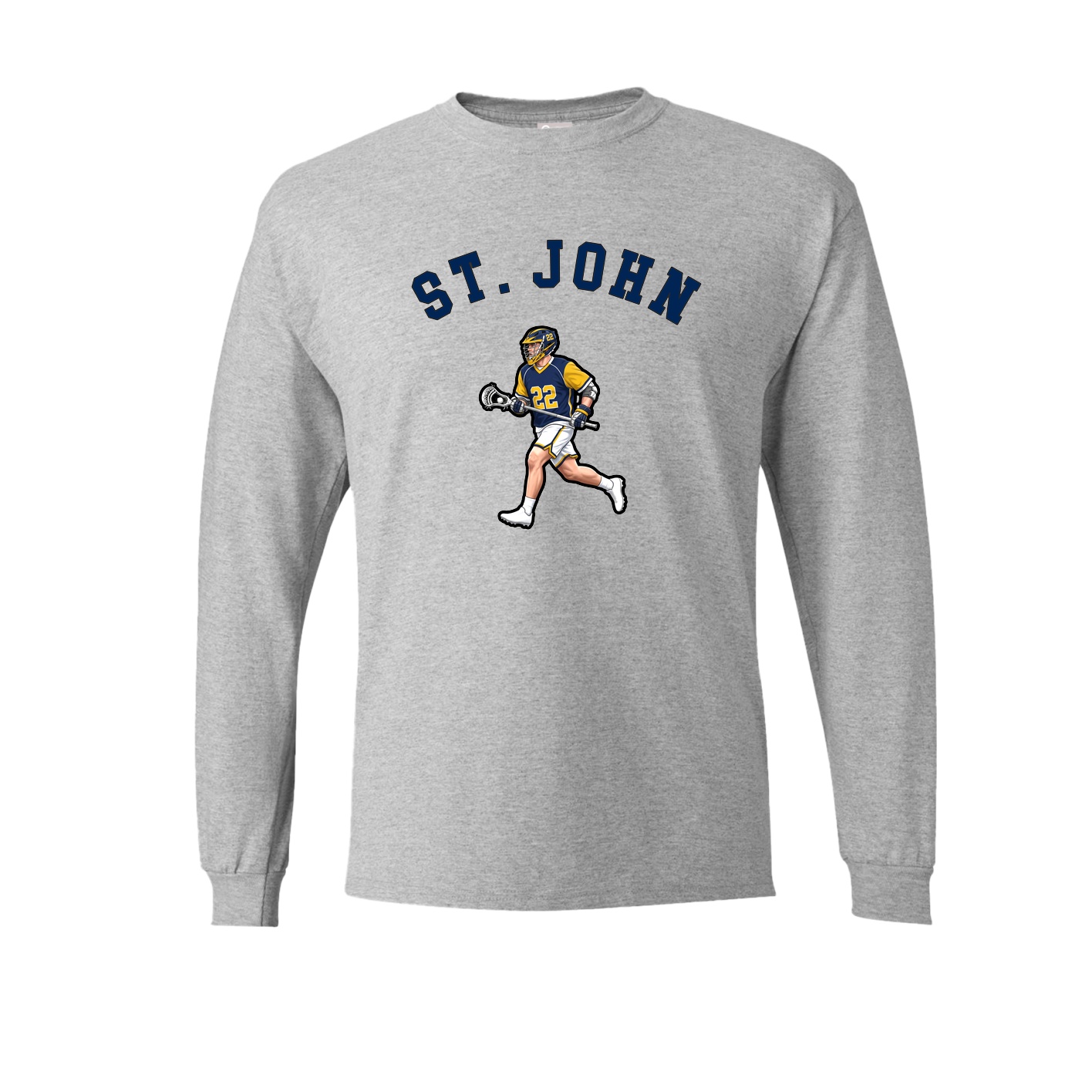 Long Sleeve Tee — Shirsey Arch in Grey