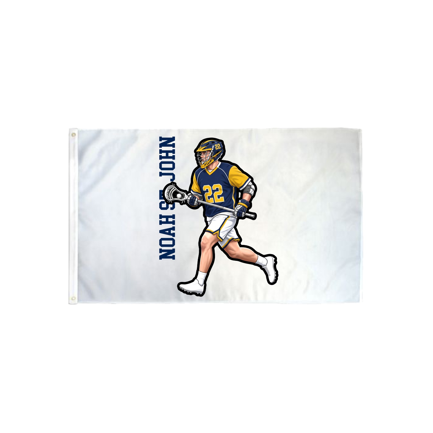 3x5 Flag — Name Vertical in Classic