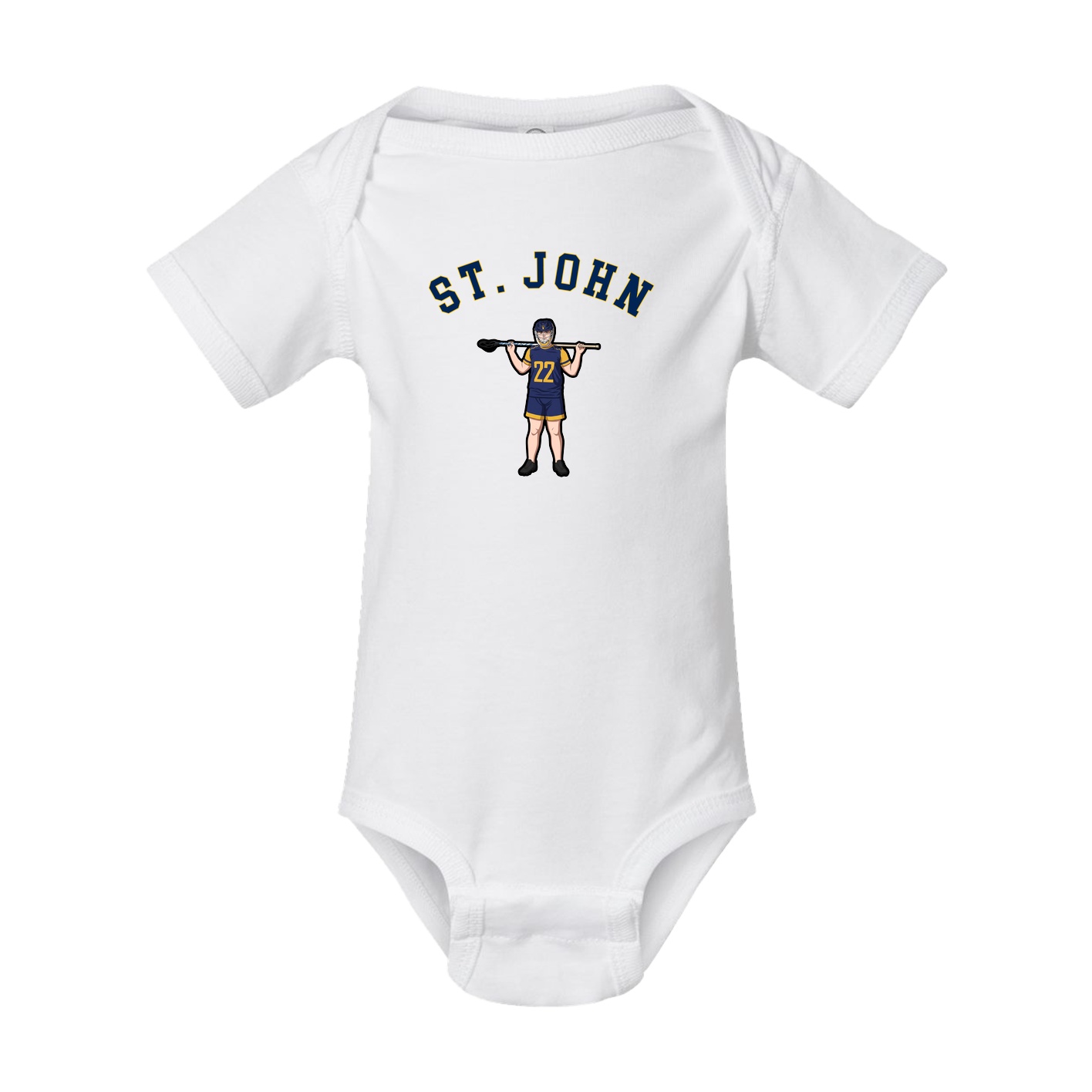 Baby Onesie — Shirsey Arch in White