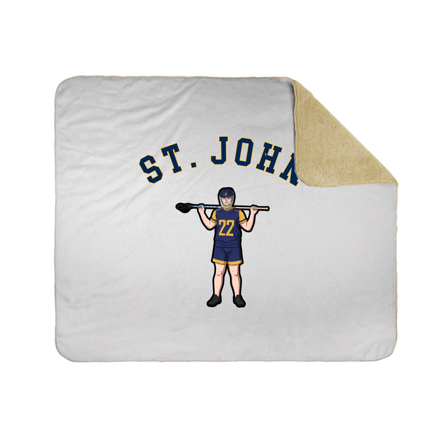 Throw Blanket — Shirsey Arch in White