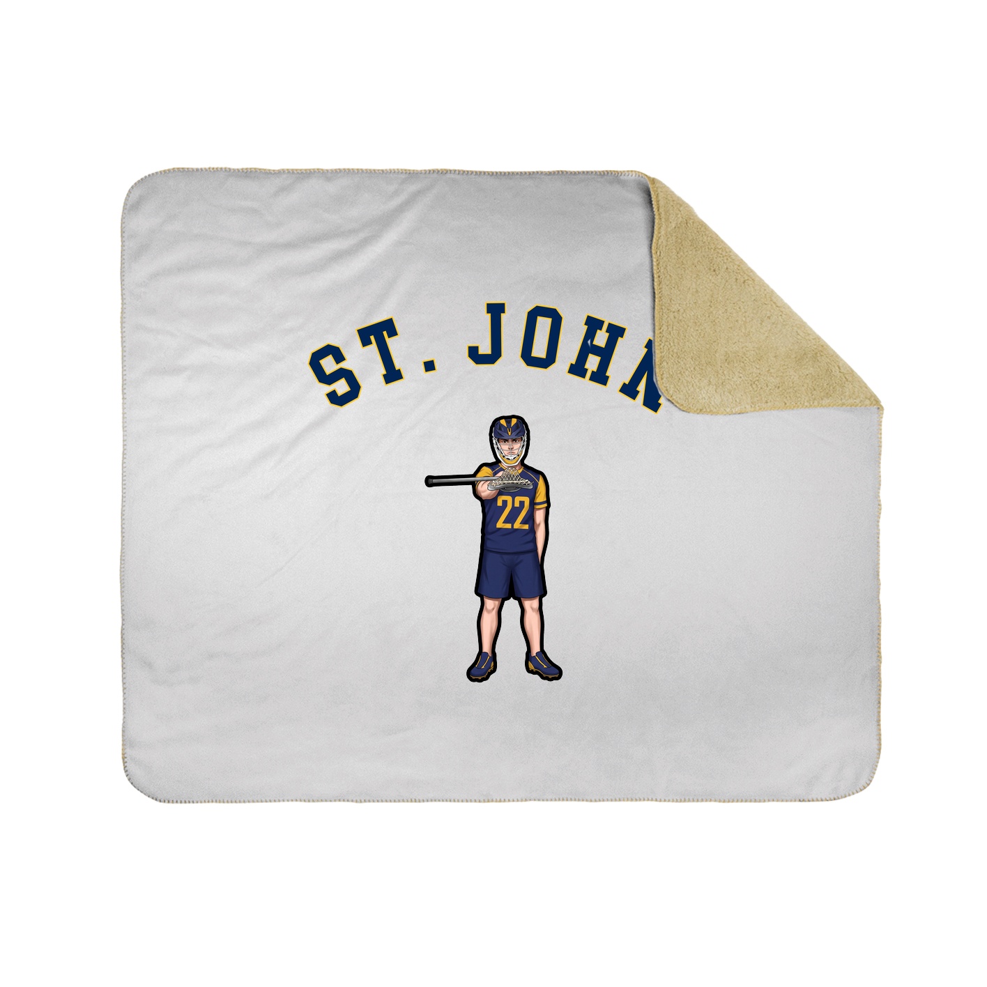 Throw Blanket — Shirsey Arch in White
