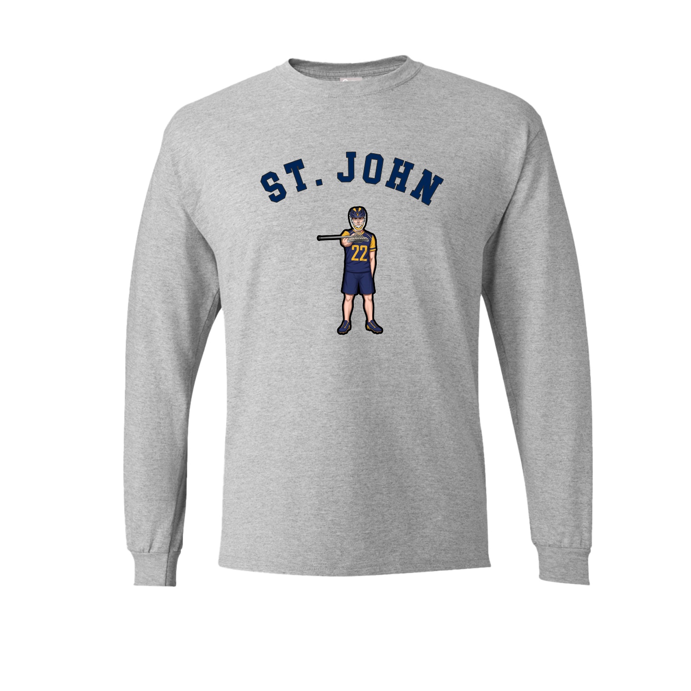 Long Sleeve Tee — Shirsey Arch in Grey