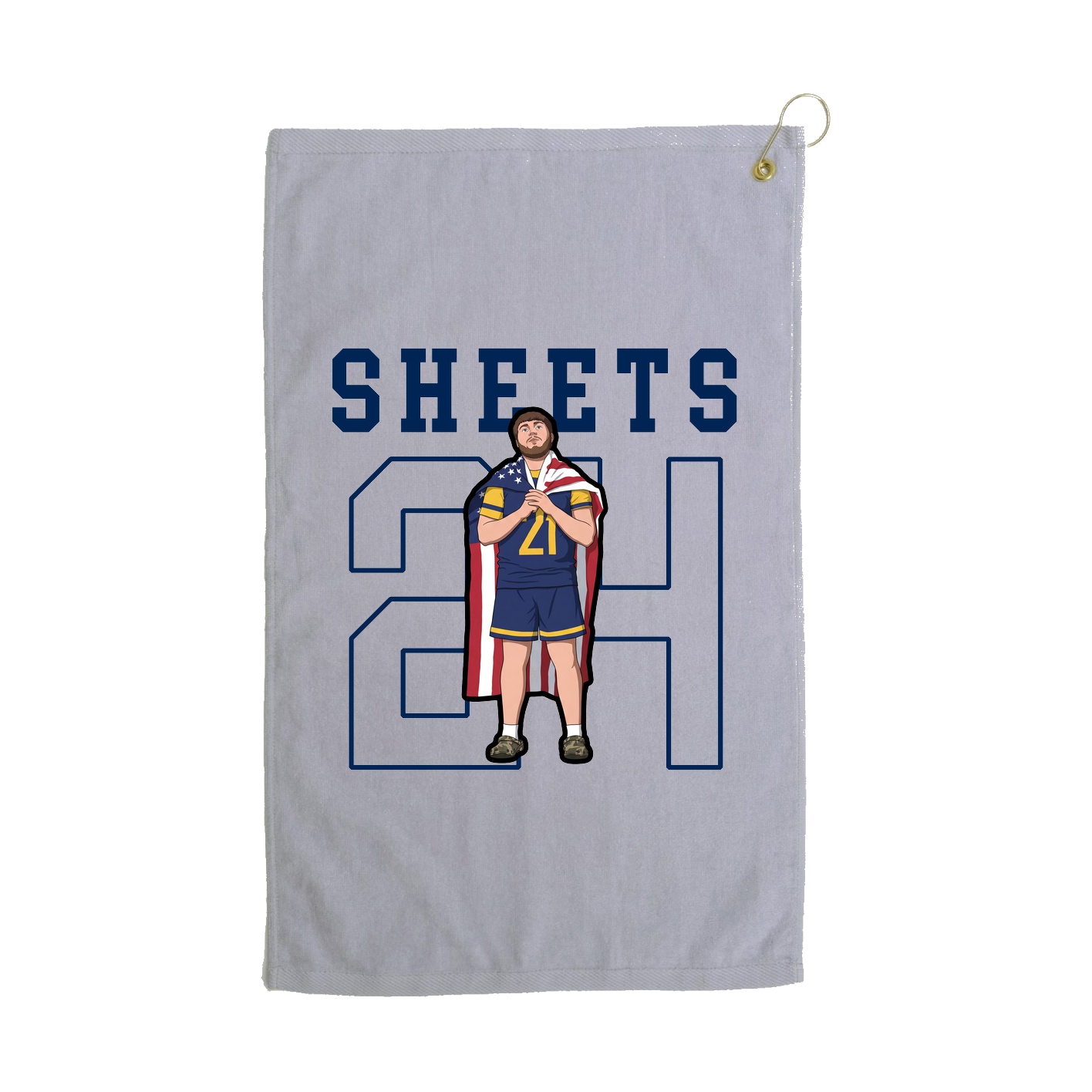 Golf Towel — Shirsey in Grey