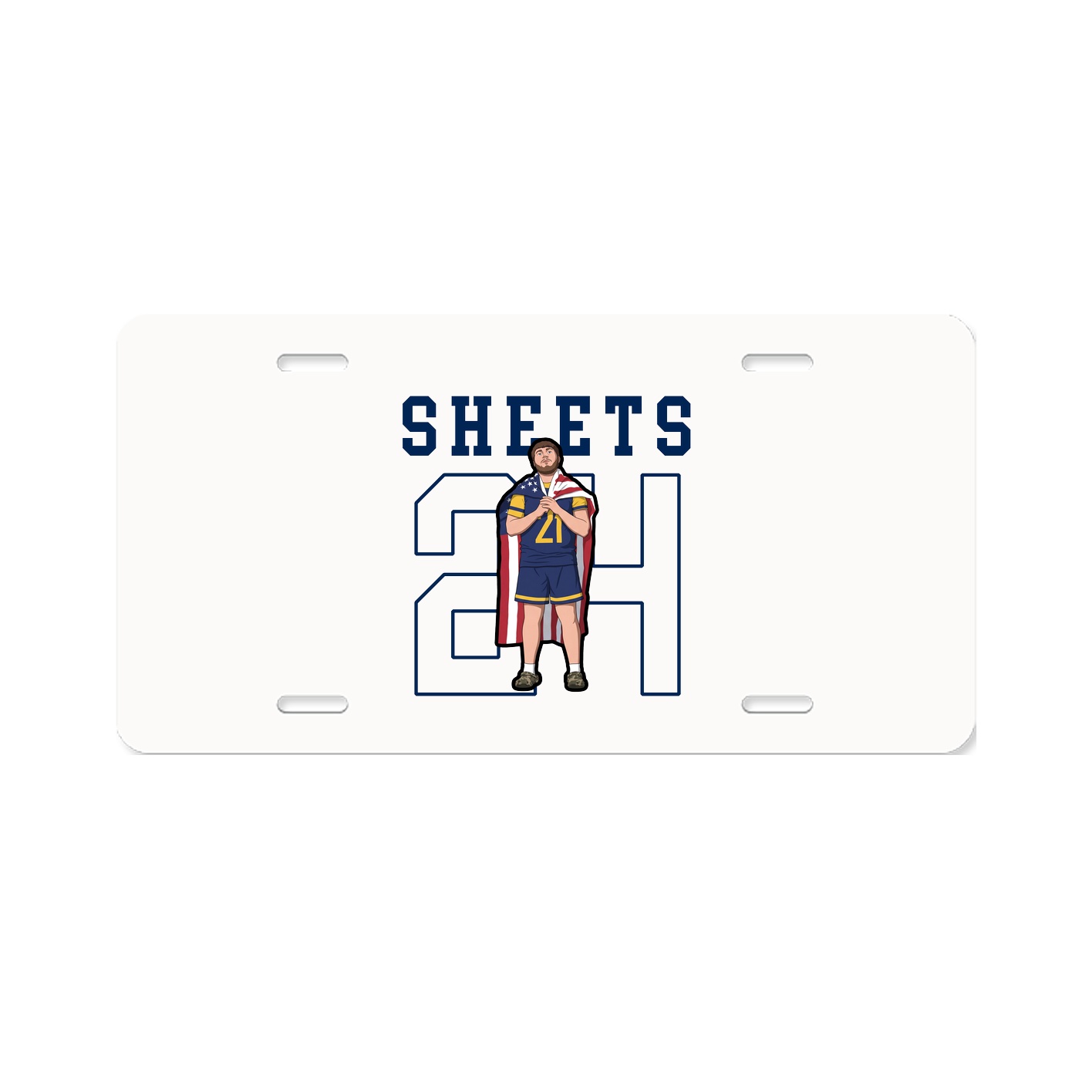 License Plate — Shirsey in Classic