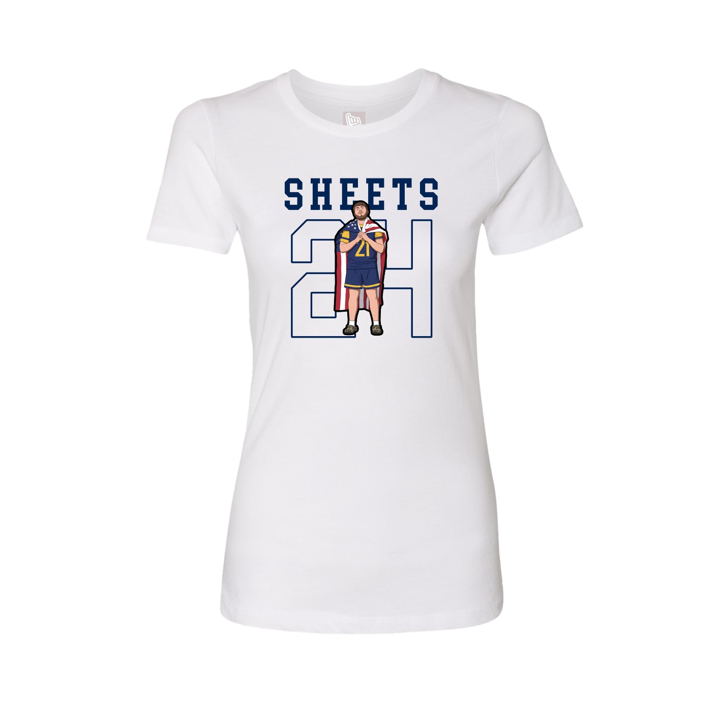 Fitted Women's Tee — Shirsey in White