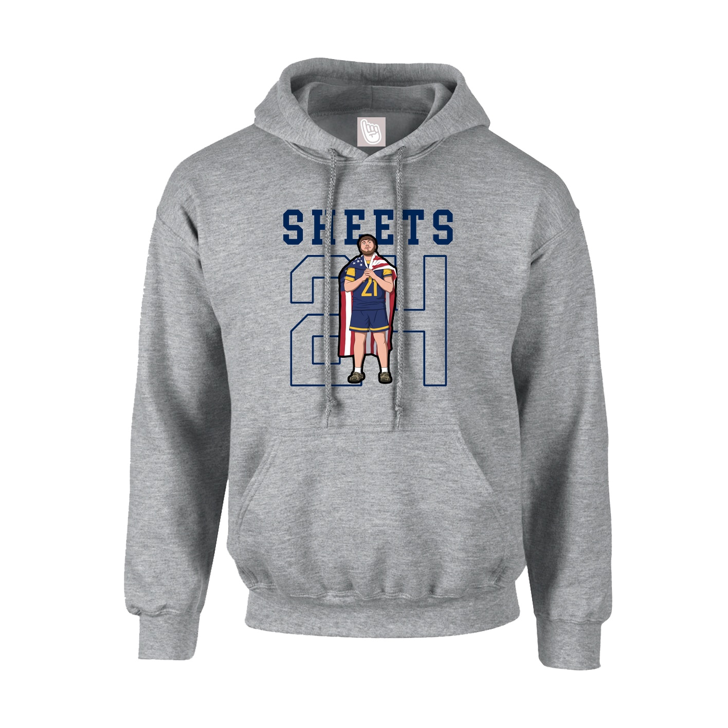 Youth Hoodie — Shirsey in Grey