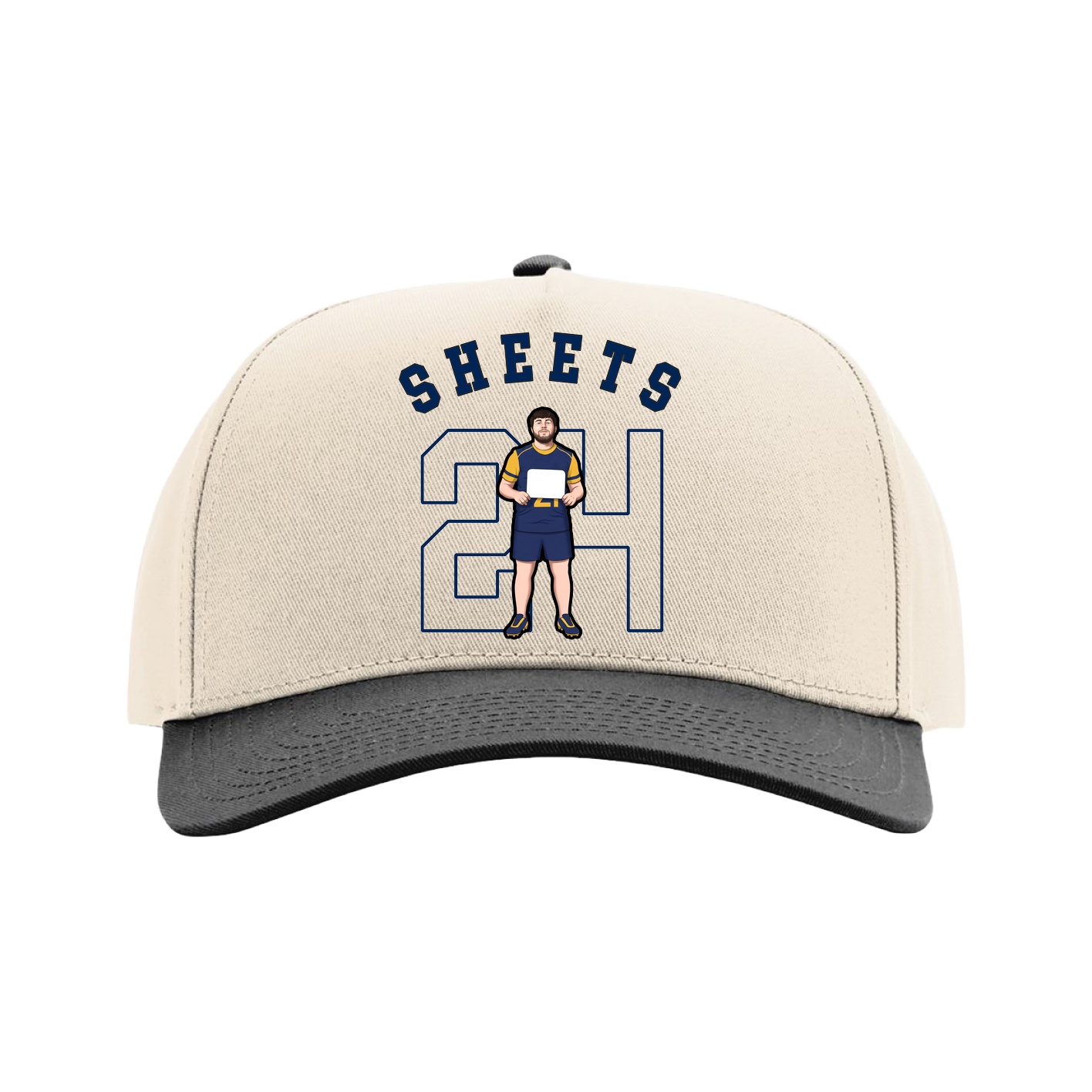 Full Fabric Five-Panel Champ Cap