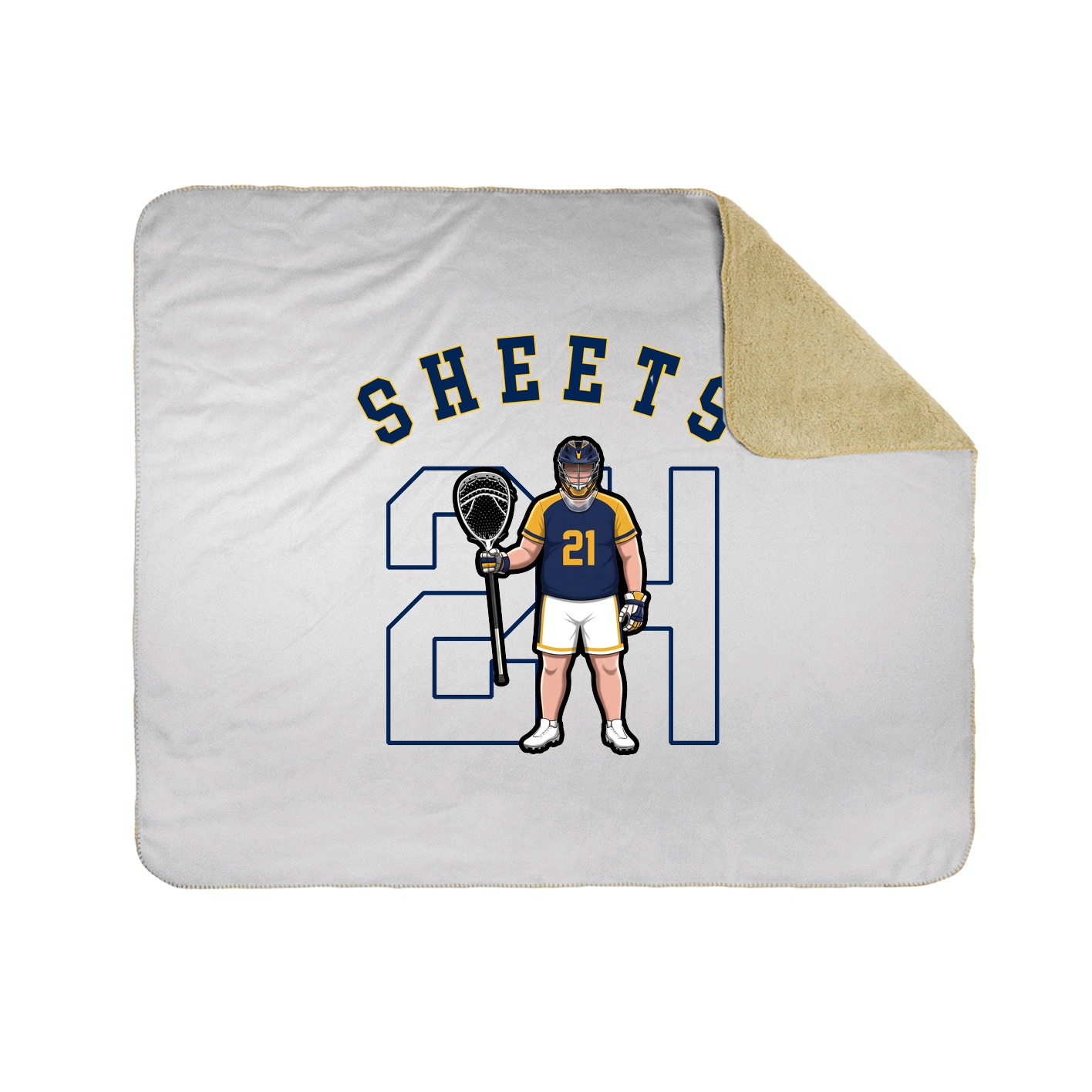 Throw Blanket — Shirsey Arch in White