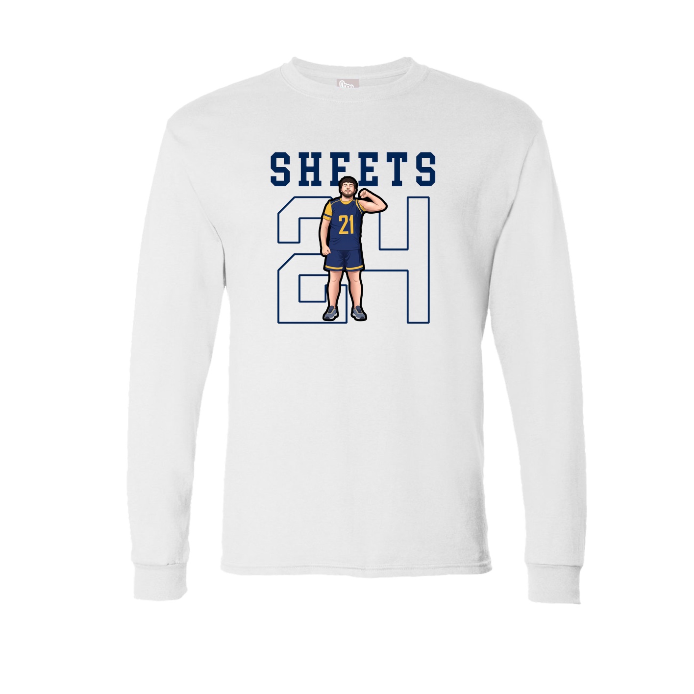 Long Sleeve Tee — Shirsey in White