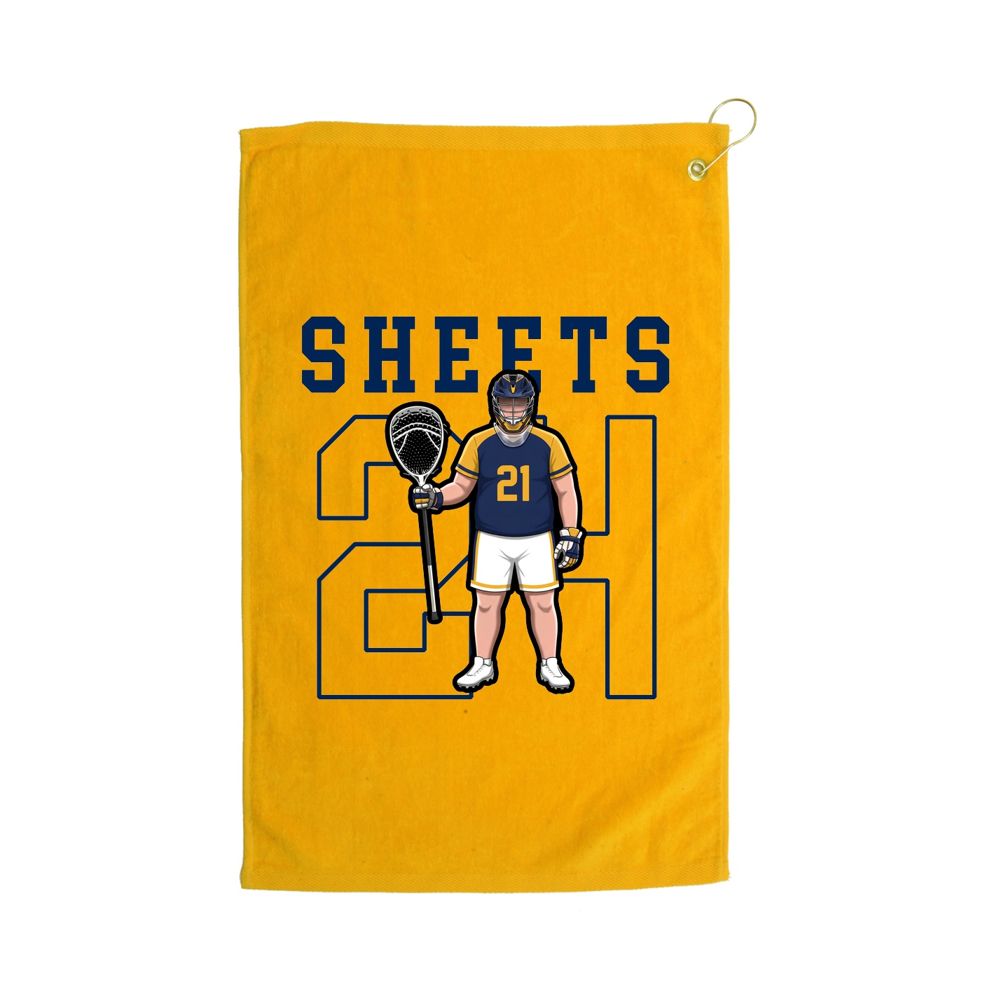 Golf Towel — Shirsey in Gold