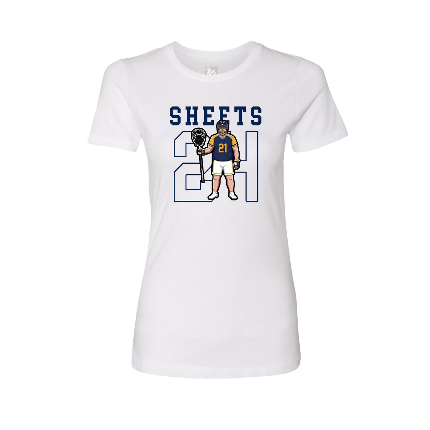 Fitted Women's Tee — Shirsey in White